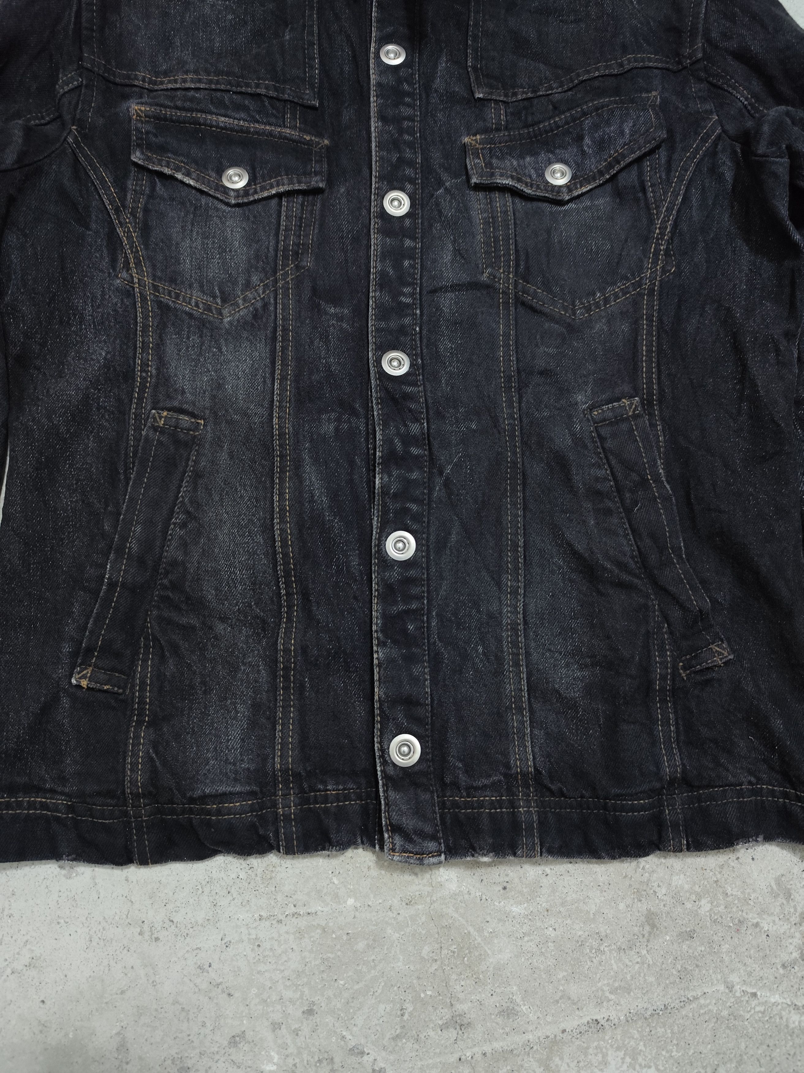14th Addiction If six was nine style gothic punk ASM denim jacket Size US M / EU 48-50 / 2 - 5 Thumbnail