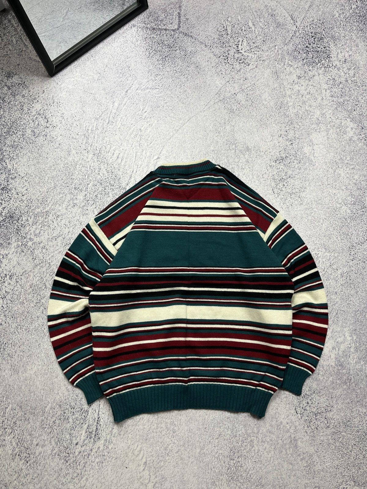 Other UK × Vintage Vintage Y2K The Sweater Shop Coloured Knitted Sweater Size US S / EU 44-46 / 1 - 5 Thumbnail