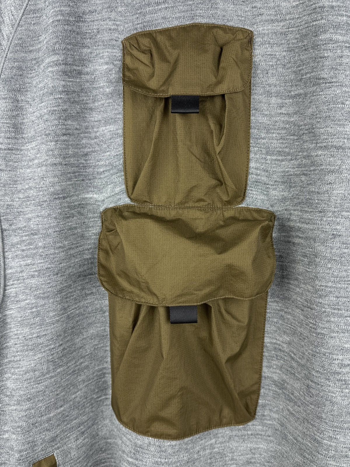 Nike Nikelaab AAE 1.0 Men’s Crew Sweatshirt Dark Grey Heather Size US L / EU 52-54 / 3 - 6 Thumbnail