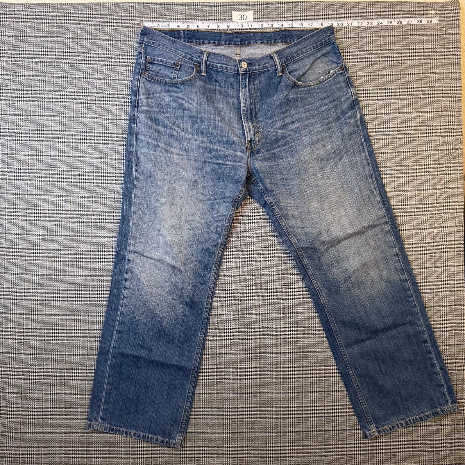 Levi's Levi's 559 Men's Jeans Light Blue Denim Classic Fit 38x30 Size US 38 / EU 54 - 3 Thumbnail