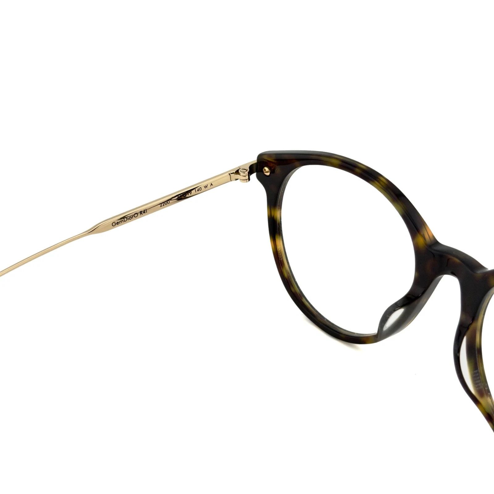 Christian Dior Monsieur CHRISTIAN DIOR GEMDIORO R4I Gold Brown GemDior CD50040I Size ONE SIZE - 8 Thumbnail