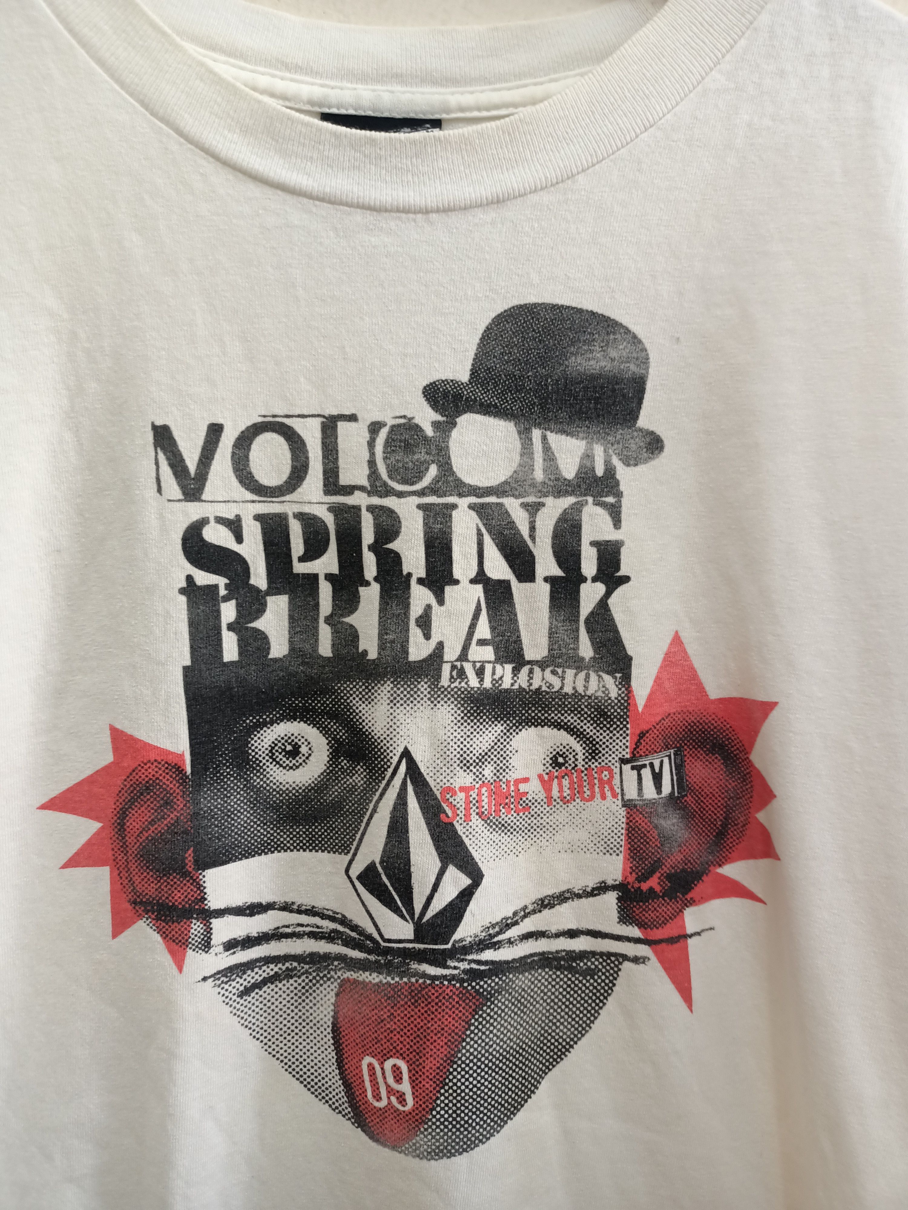 Vintage Vintage Volcom Stone Spring Break Explosion clockwork orange Size US M / EU 48-50 / 2 - 2 Thumbnail
