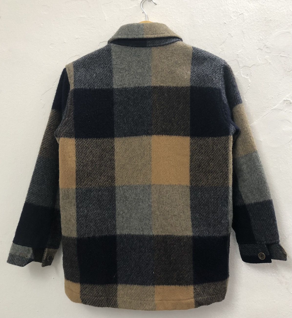 Van × Vintage Vintage Van Jac Wool Check Light Jacket Size US M / EU 48-50 / 2 - 2 Thumbnail