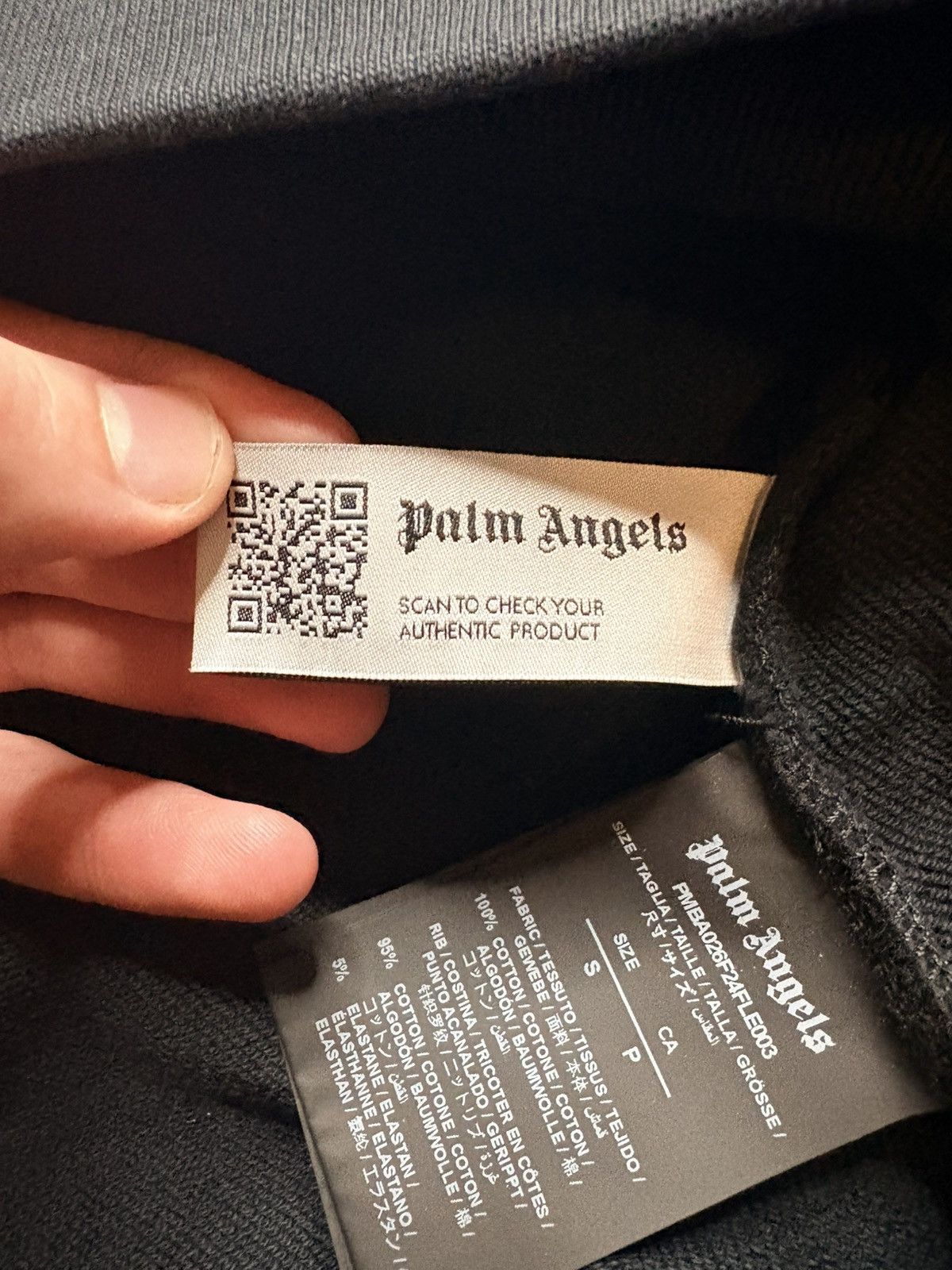 Palm Angels Palm Angels Rhinestone Studded Gothic Crewneck Size US S / EU 44-46 / 1 - 6 Thumbnail