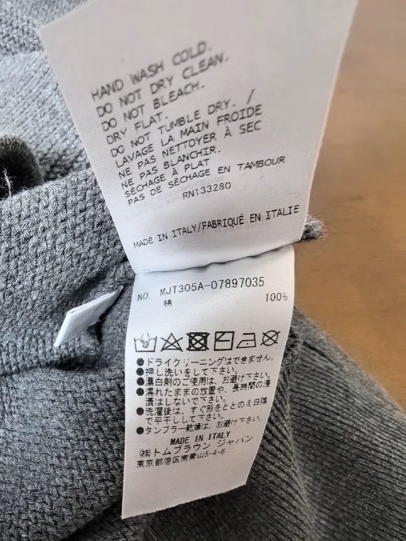 Thom Browne Thom Browne Size 1Waffle Iron hoodie, Men's Size 1 -DMC Size US S / EU 44-46 / 1 - 6 Thumbnail