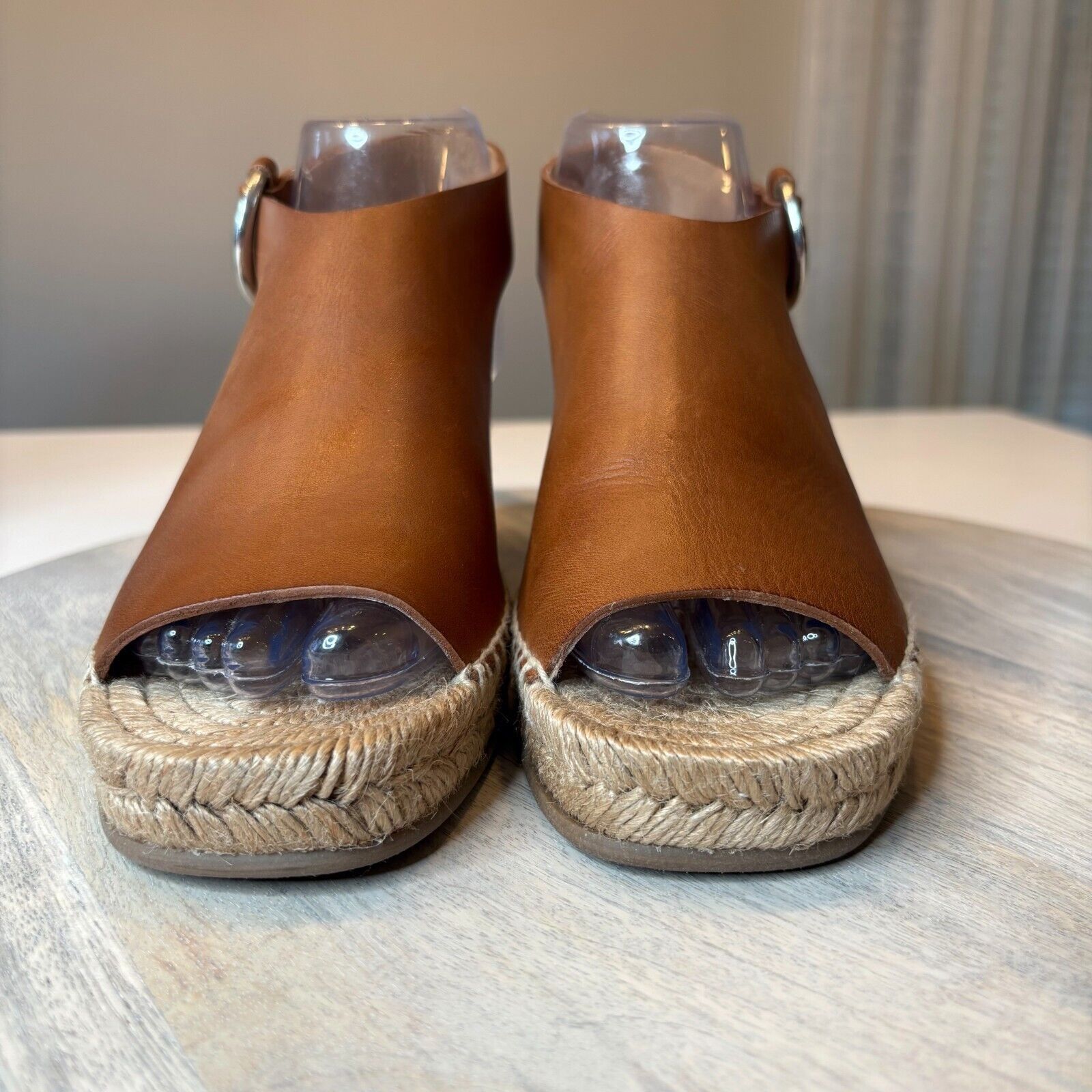 Rag & Bone Rag & Bone Espadrille Leather Wedge Sandals US Size 7.5 Size US 7.5 / IT 37.5 - 7 Thumbnail