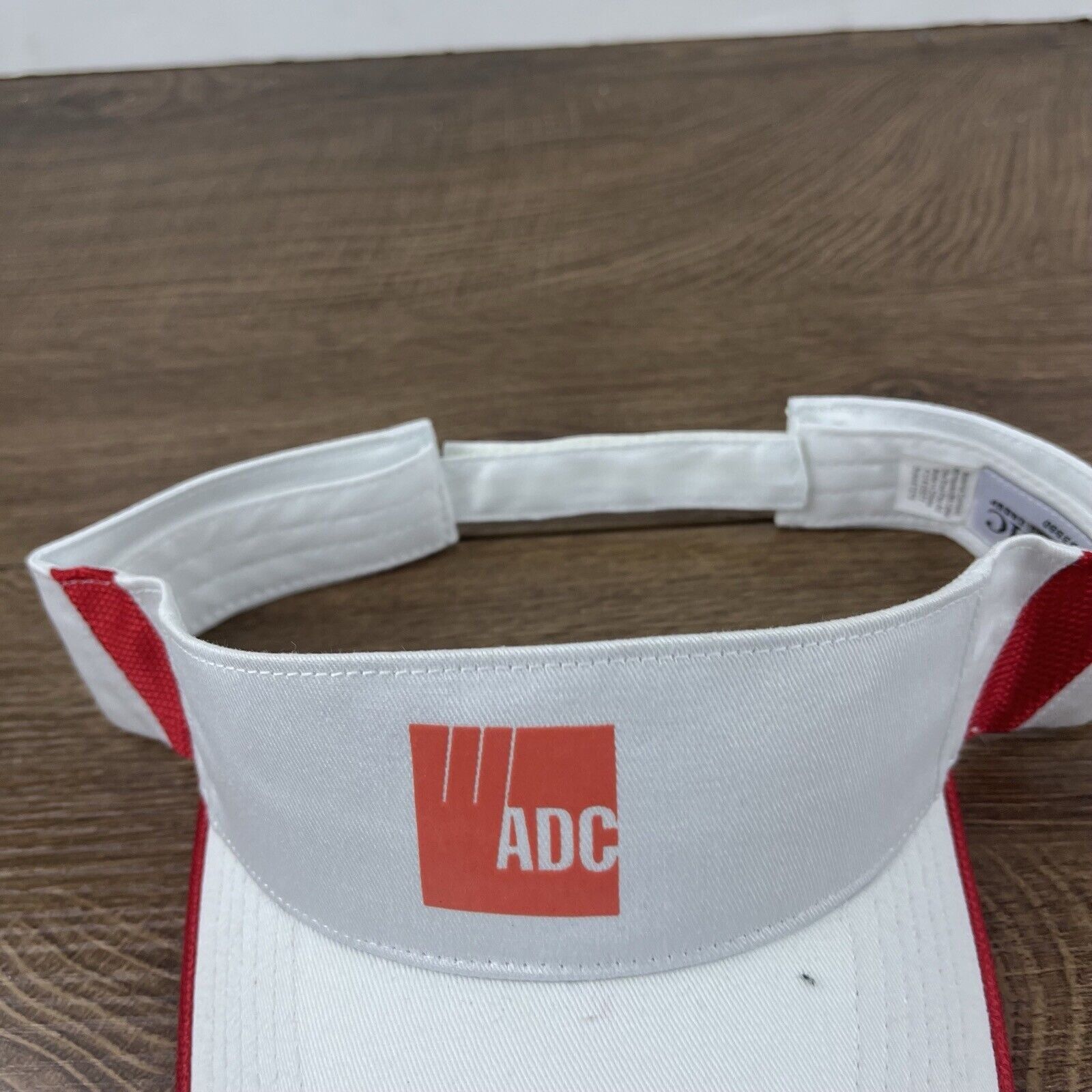 Other ADC W Visor Hat White ADC Cap Hat Adjustable Hat White Adult Size ONE SIZE - 6 Thumbnail
