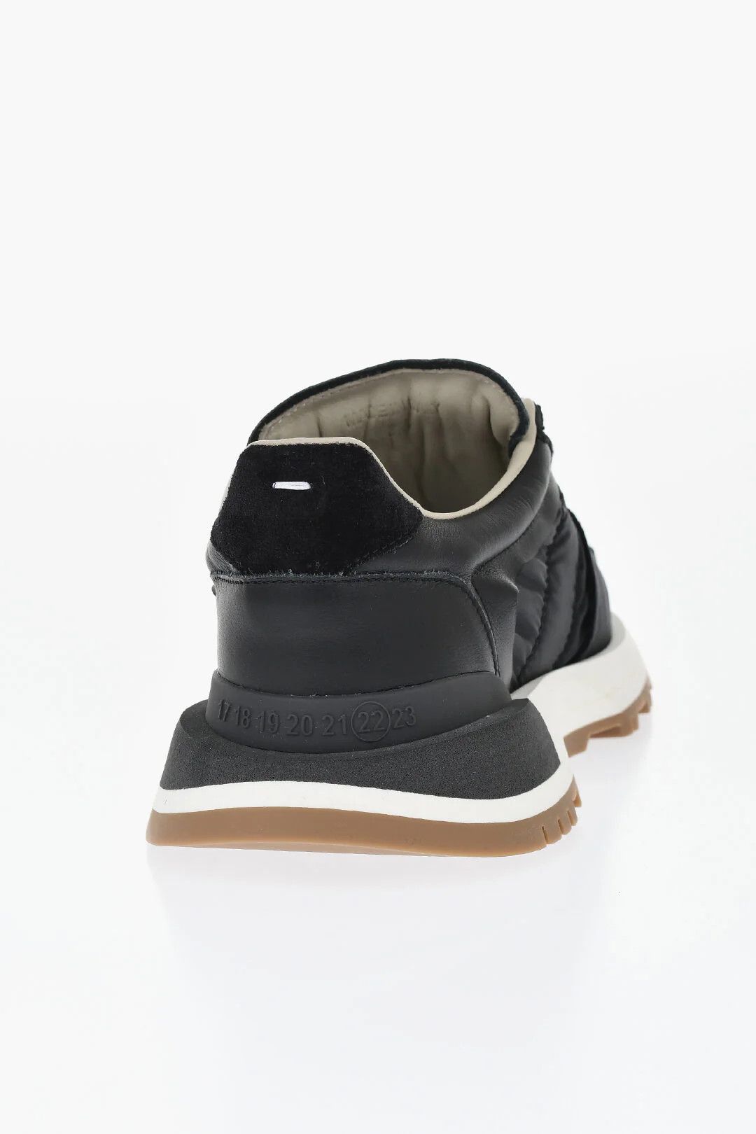Maison Margiela og1mm0426 Lace-Up Nylon Sneakers in Black Size US 5 / IT 35 - 2 Thumbnail