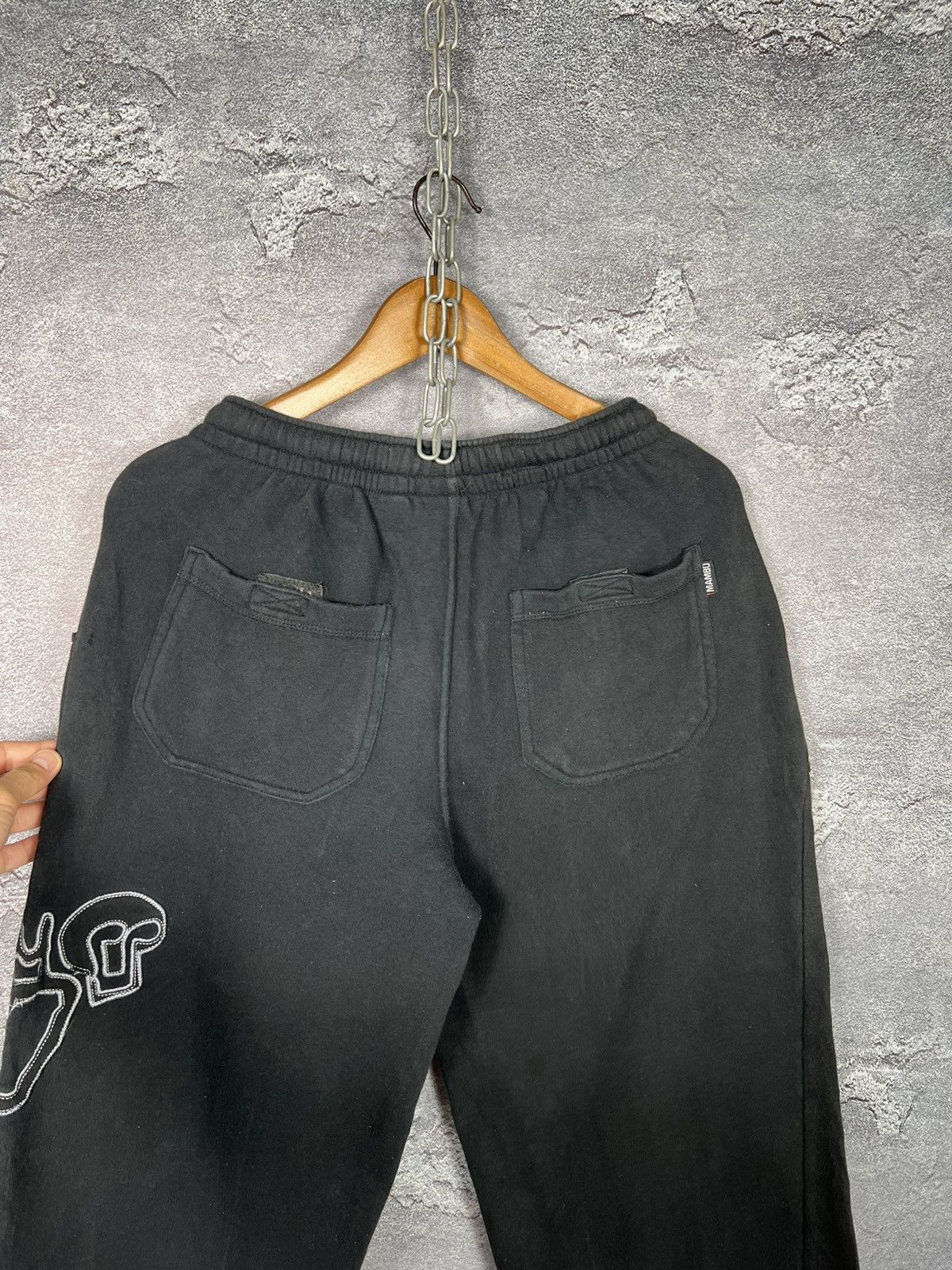 Mambo Vintage Mambo Baggy Flare Sweatpants With Logo Size 29" - 11 Thumbnail