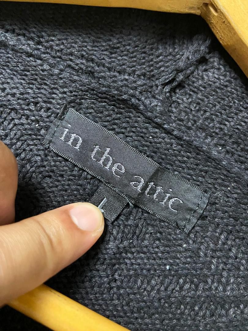 In The Attic In The Attic Knitted Zip Up Jacket (193) Size US L / EU 52-54 / 3 - 3 Thumbnail