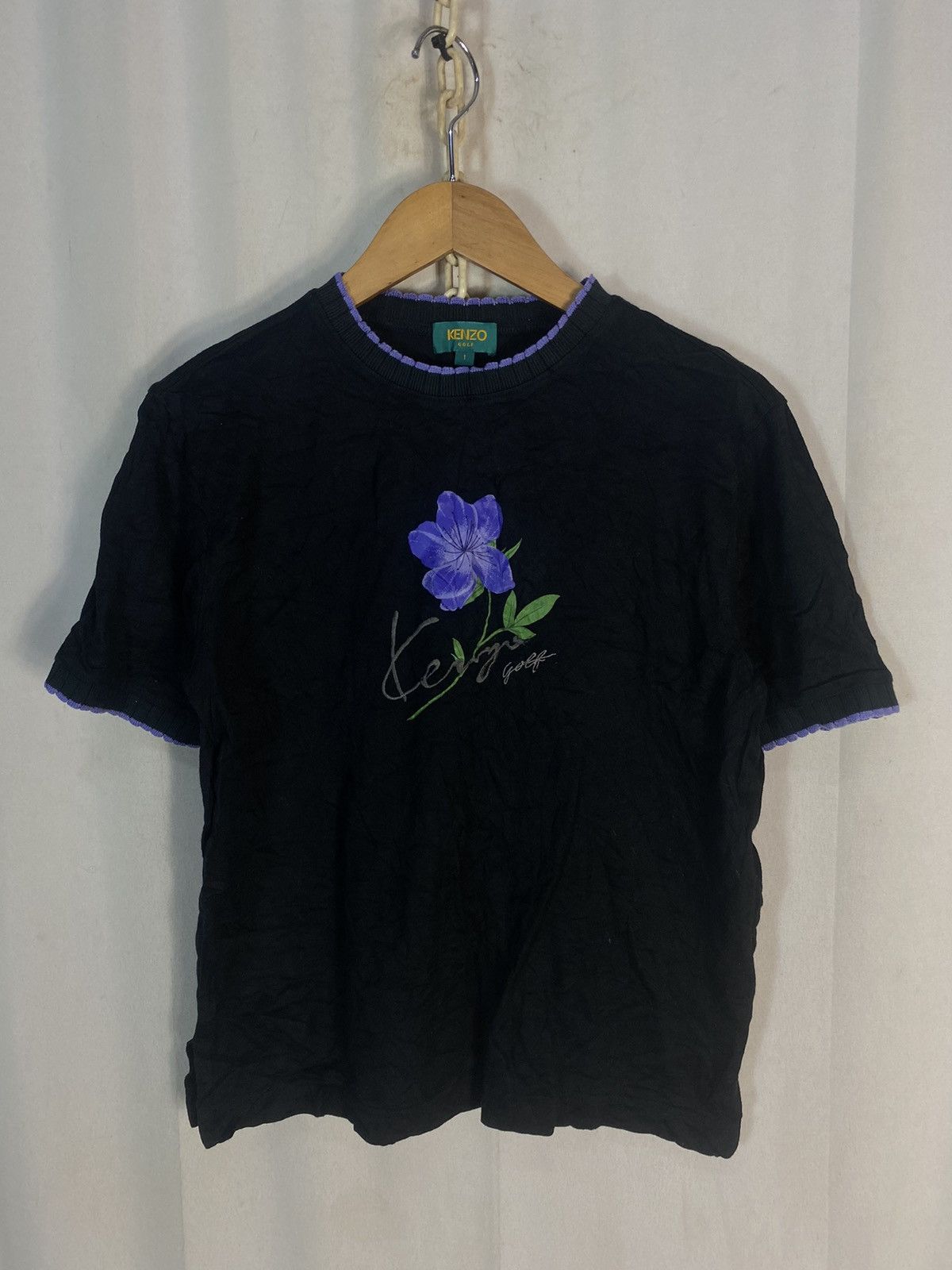Designer × Kenzo Kenzo golf spellout ladies Tshirt Size S / US 4 / IT 40 - 3 Thumbnail