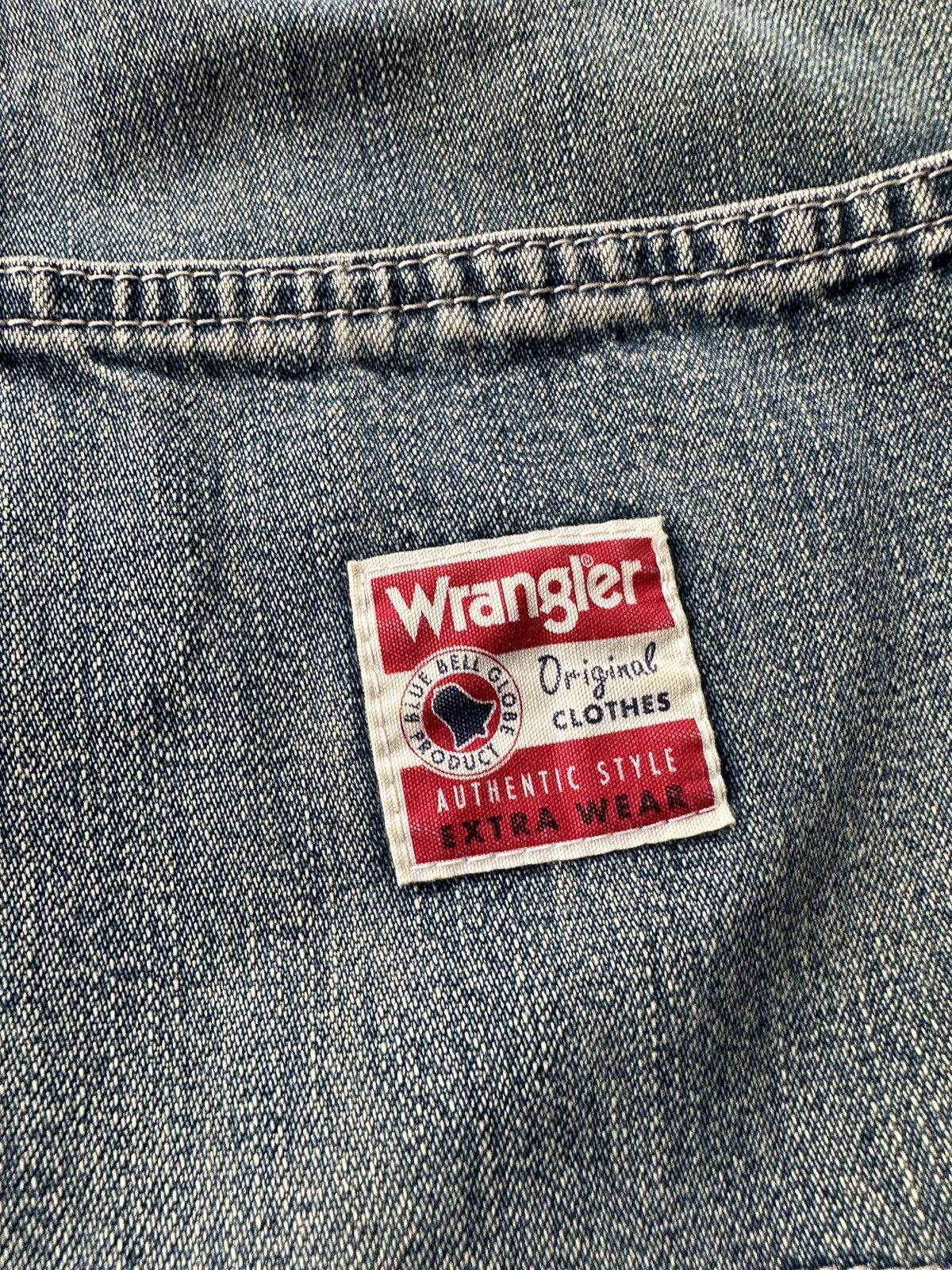 Carhartt Vintage Wrangler Blue Bell Overall Denim W30-32 D256 Size US 30 / EU 46 - 8 Thumbnail
