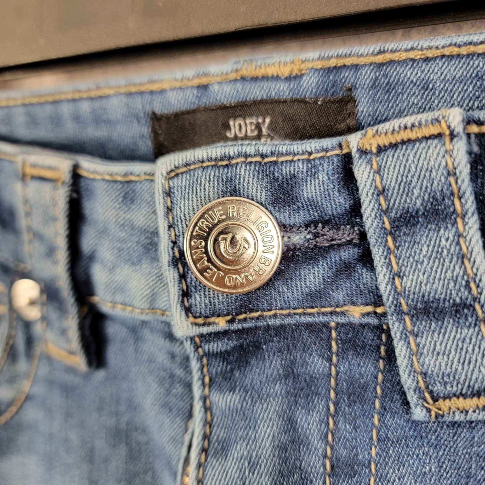 True Religion True Religion Joey Flare Jeans - Vintage Blue - Size 27 291 Size 27" / US 4 / IT 40 - 9 Thumbnail