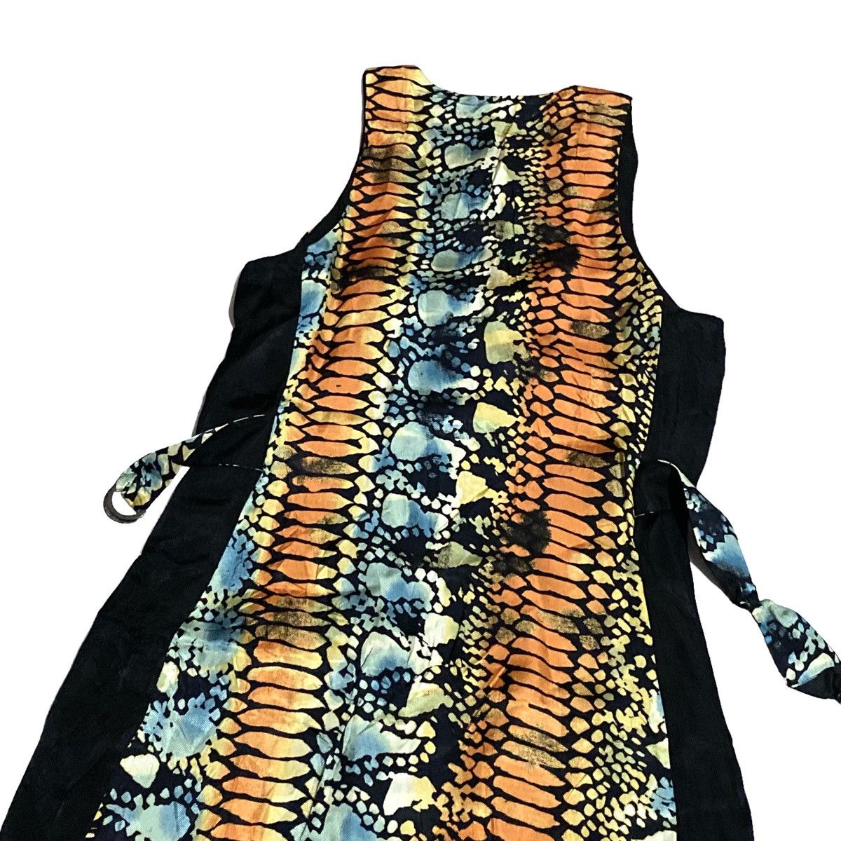 Emporio Armani × Japanese Brand Armani exchange silk snake skin dress Size S / US 4 / IT 40 - 3 Thumbnail