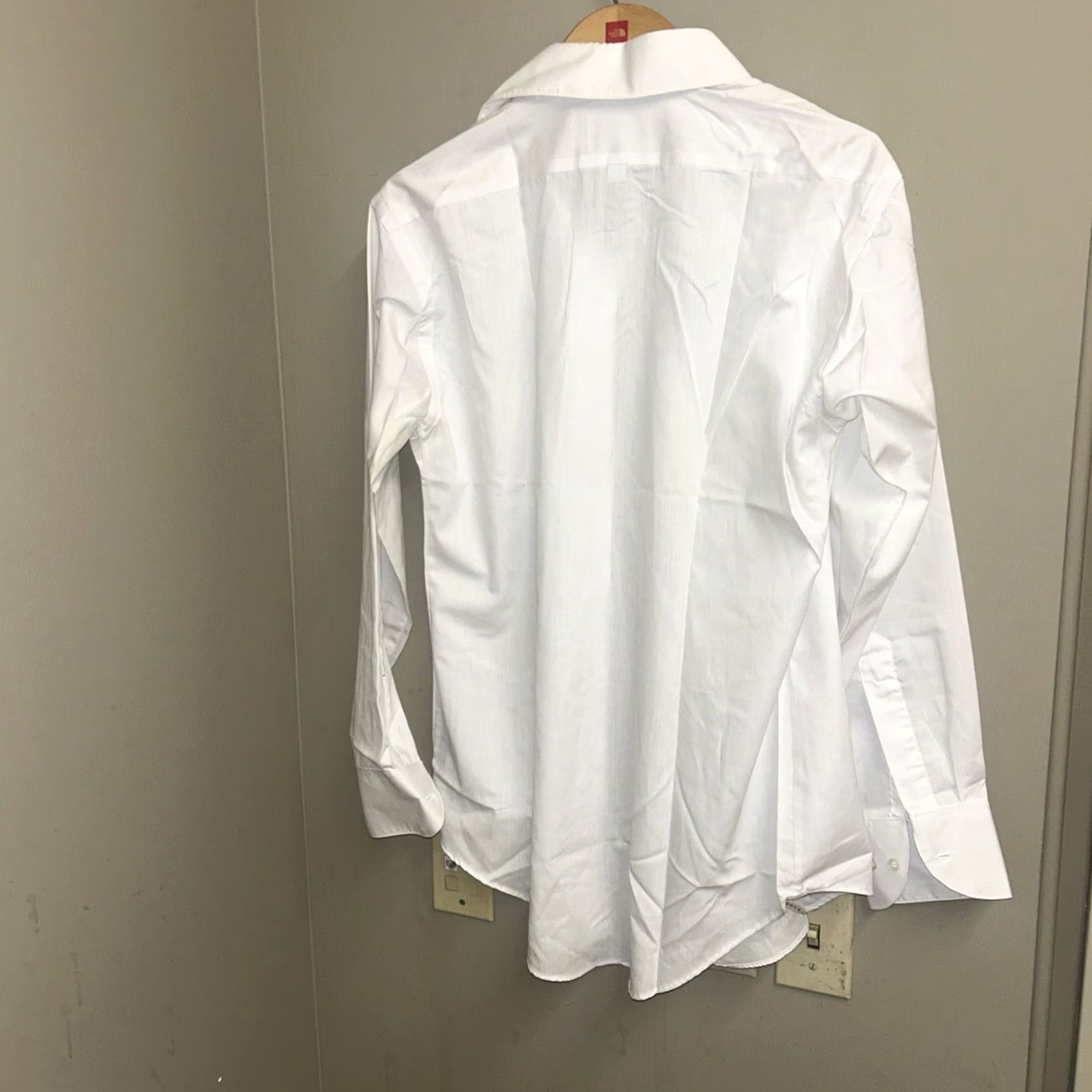Vintage VINTAGE JC Penney Satin Touch Single Needle Tailored 16/33 Shirt L White Long Sleeve Men Mens Satin Touch Tailored Shirt 16/33 Size US L / EU 52-54 / 3 - 4 Thumbnail