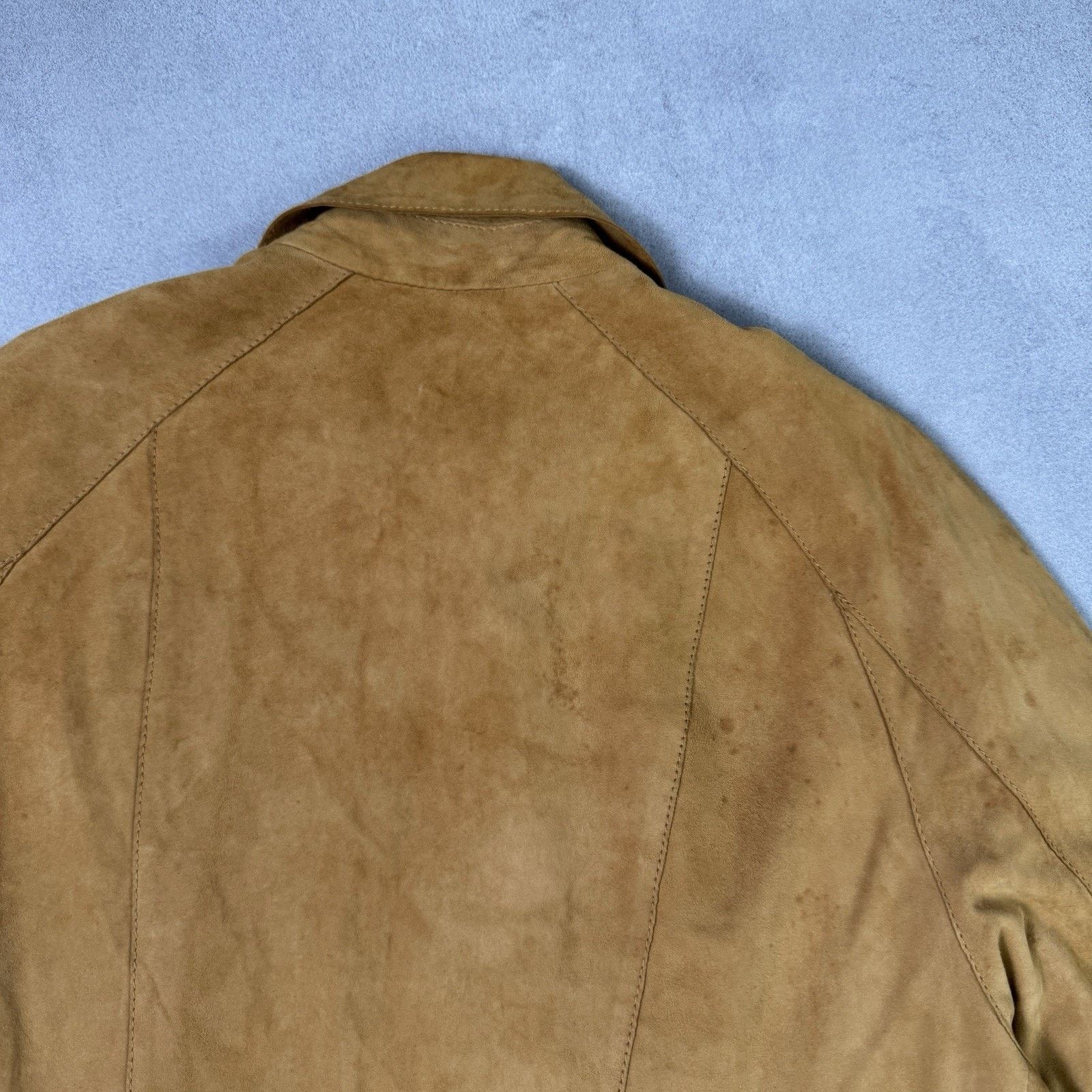 Dolce & Gabbana Dolce Gabbana Men Leather Suede Jacket Beige Size 50 Size US M / EU 48-50 / 2 - 20 Thumbnail
