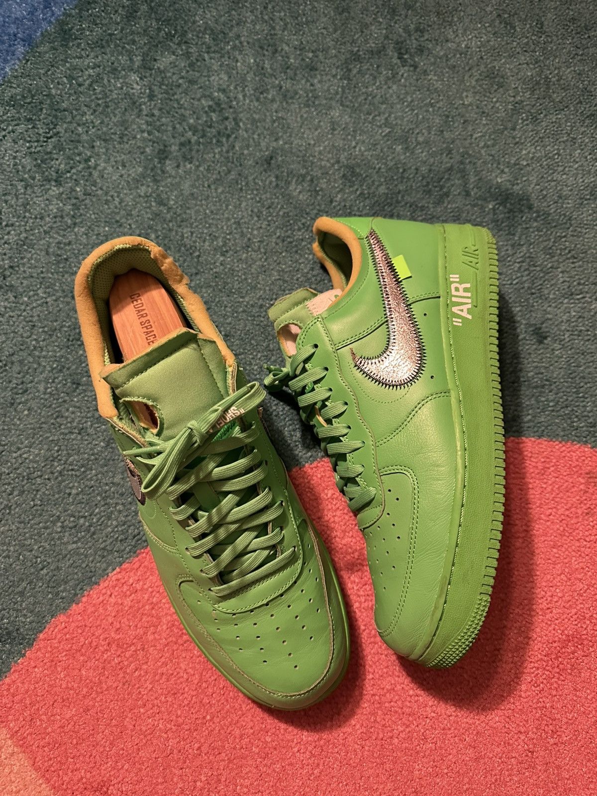 Nike × Off-White Off White x Nike Air Force 1 Low ‘Brooklyn’ Size US 11 / EU 44 - 1 Thumbnail