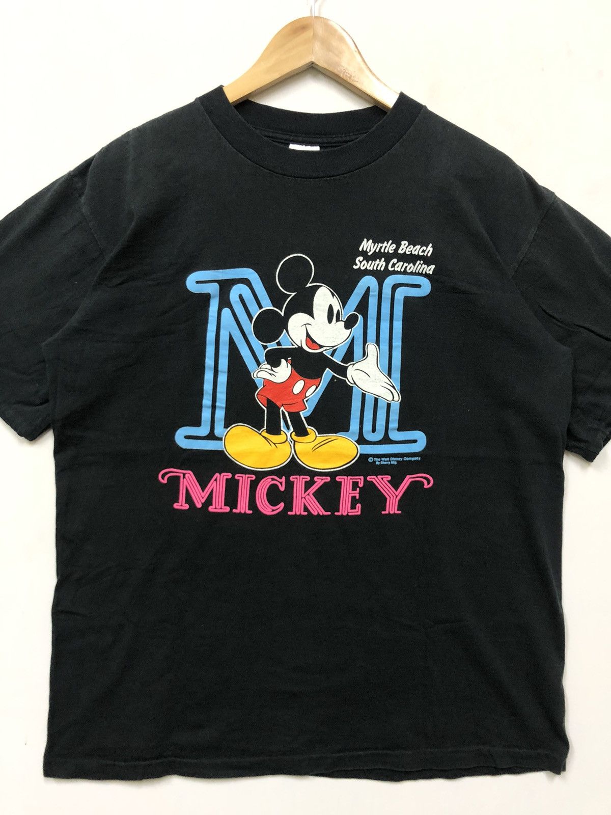Mickey Mouse VINTAGE MICKEY MOUSE YELLOW SHOES Size US L / EU 52-54 / 3 - 2 Thumbnail