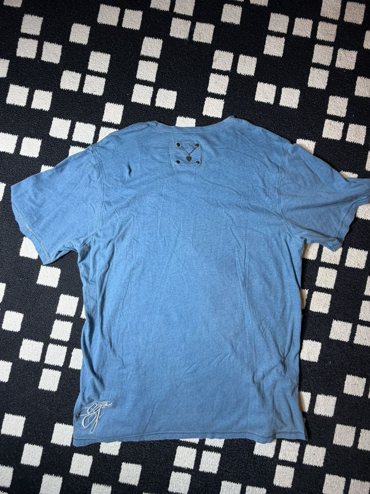 Other Elvis Jesus blue tee Size US M / EU 48-50 / 2 - 4 Thumbnail