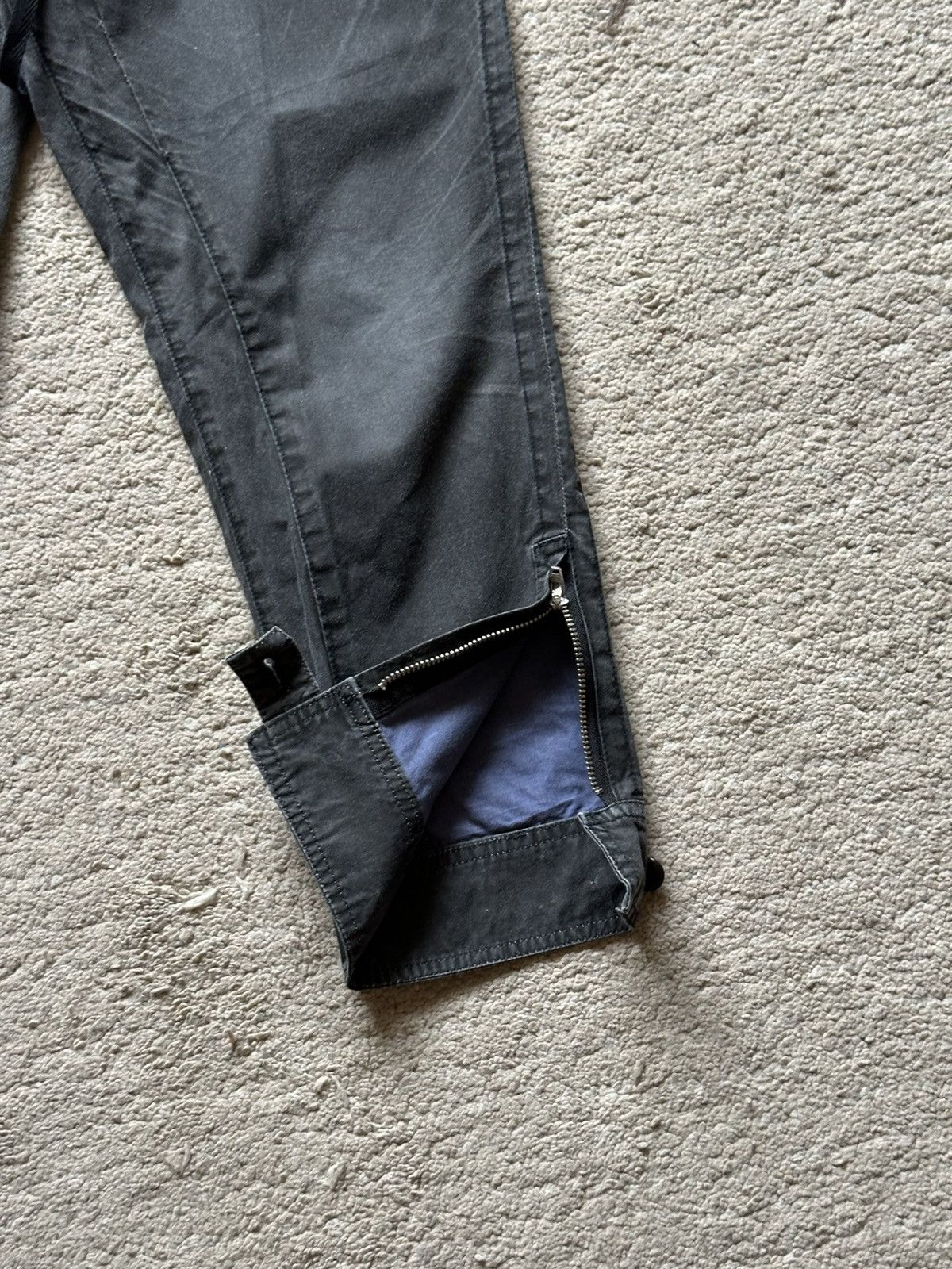 Yohji Yamamoto SS2003 Yohji Yamamoto Y’s Ankle Length Faded Pant Size US 30 / EU 46 - 7 Thumbnail