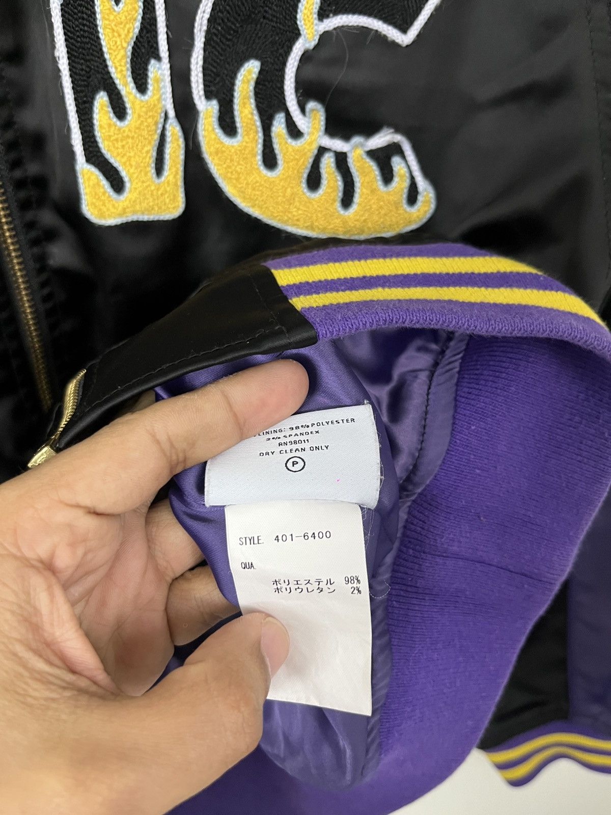 Billionaire Boys Club × Icecream Vintage Y2K Icecream Varsity Flame Jacket Size US M / EU 48-50 / 2 - 10 Thumbnail
