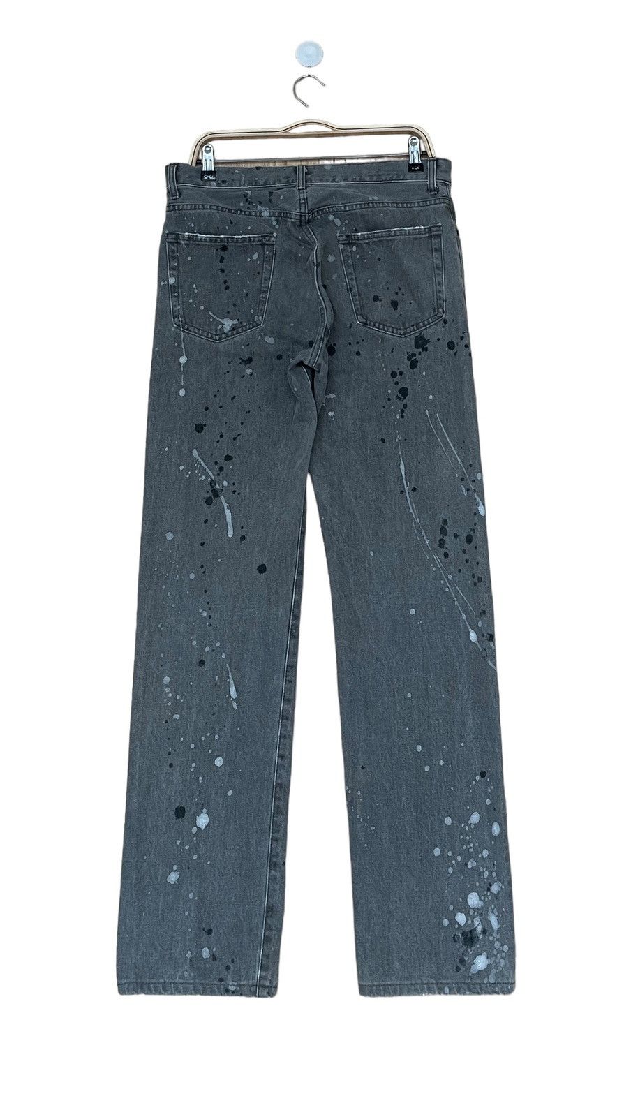 Japanese Brand Vintage Japanese Brand Liberto Painting Jeans 1990s Size US 33 - 2 Thumbnail