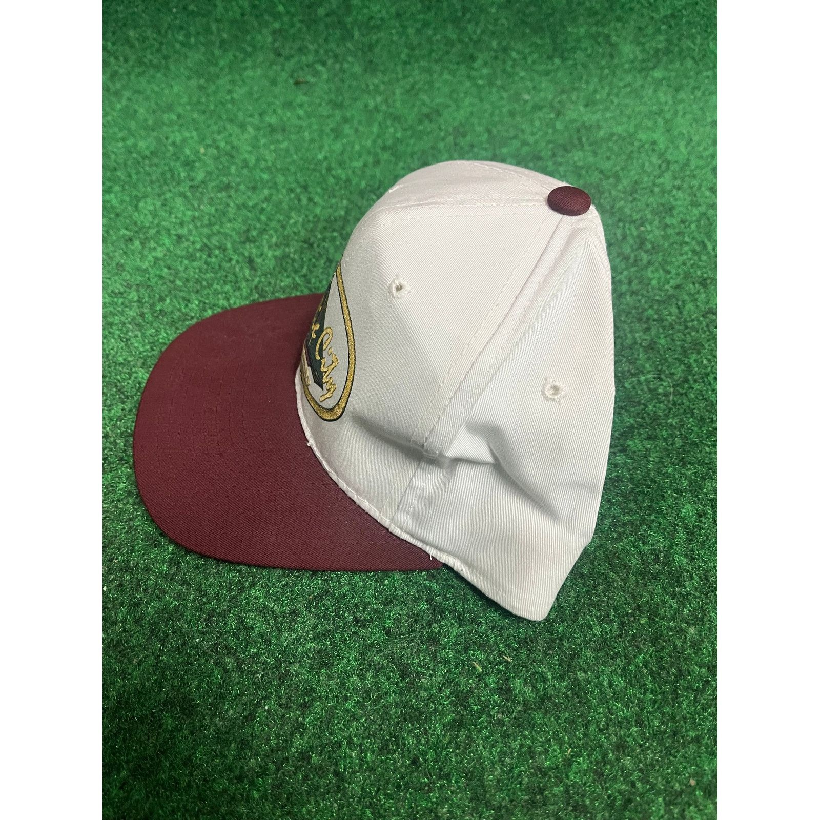 Other Vintage Atlantic City Gambling White & Red Strapback Size ONE SIZE - 2 Thumbnail