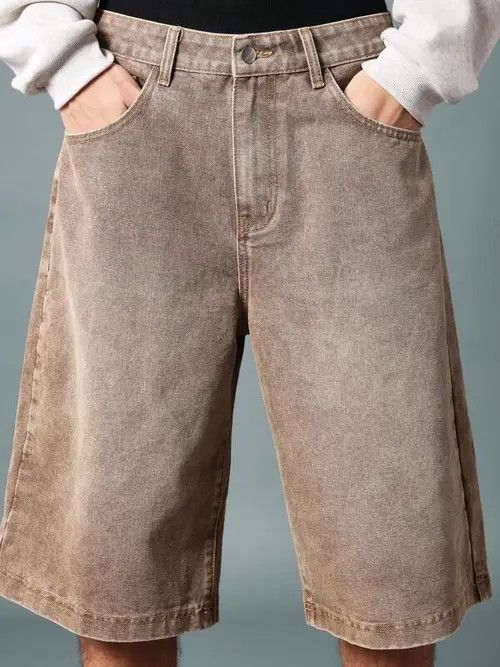 Jean Kawase x Arisa Washed vintage Retro Denim jeans jorts Size US 32 / EU 48 - 7 Thumbnail