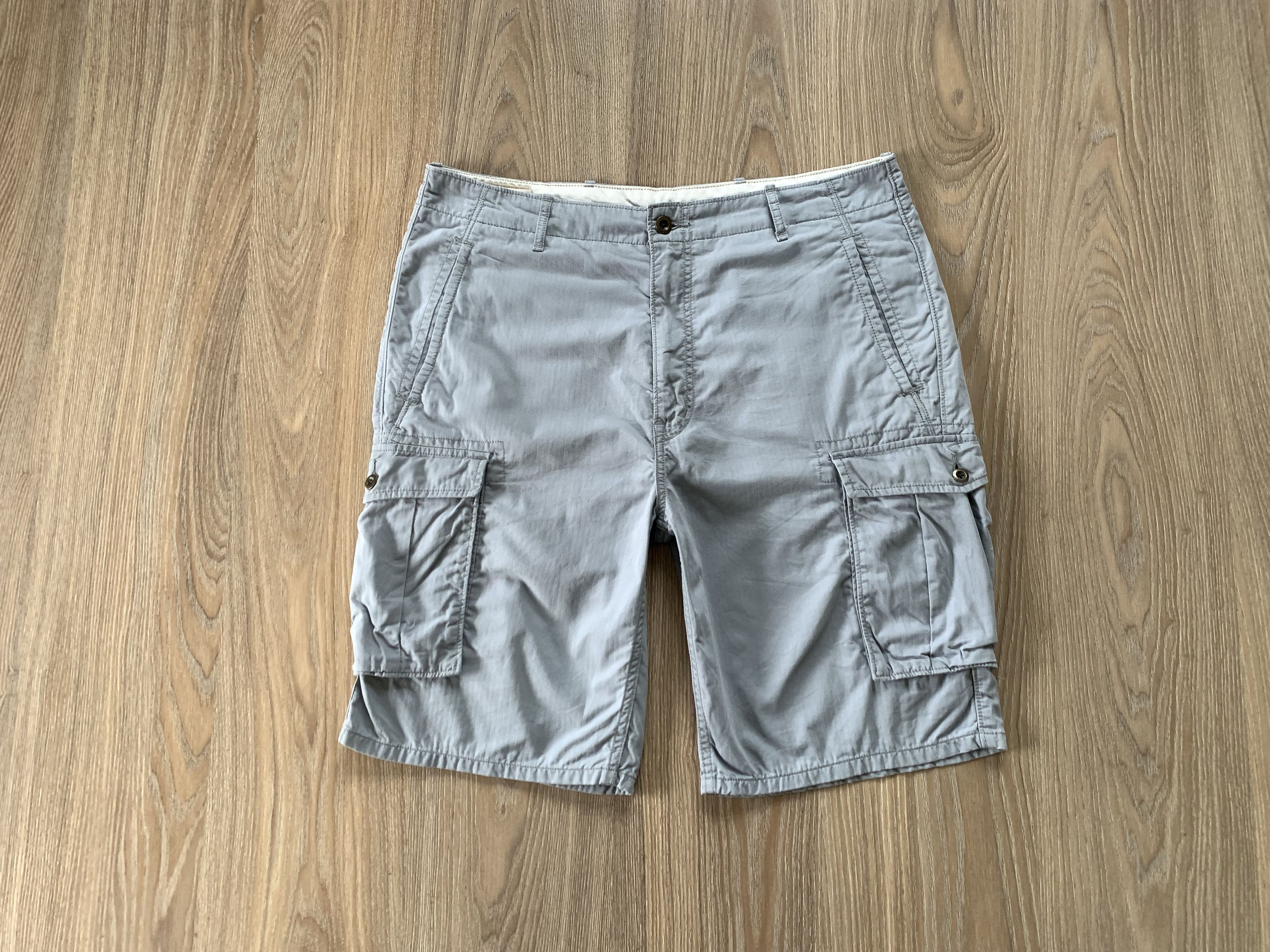 Levi's Levis Light Blue Cargo Shorts Size US 36 / EU 52 - 10 Thumbnail