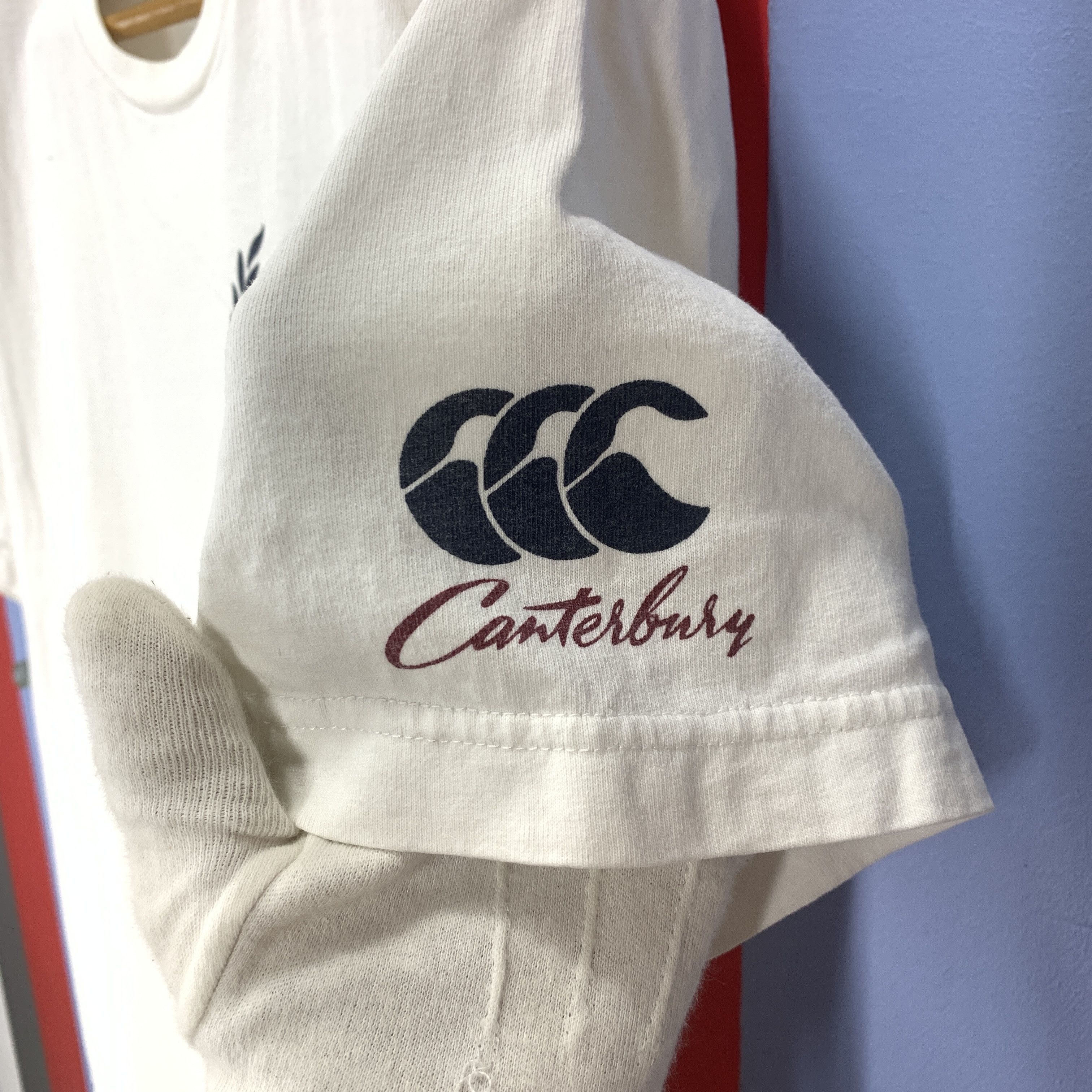 Canterbury of New Zealand CANTERBURY Crew Neck T Shirt #1820/08 Size US L / EU 52-54 / 3 - 6 Thumbnail