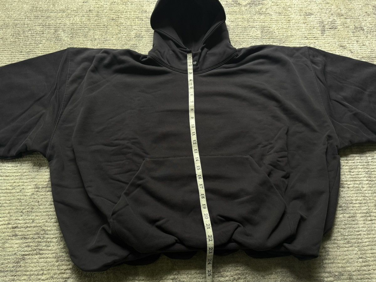 Balenciaga × Kanye West × Yeezy Small Dark Gray Logo Hoodie YGEBB Sweatshirt Hooded Size US S / EU 44-46 / 1 - 11 Thumbnail