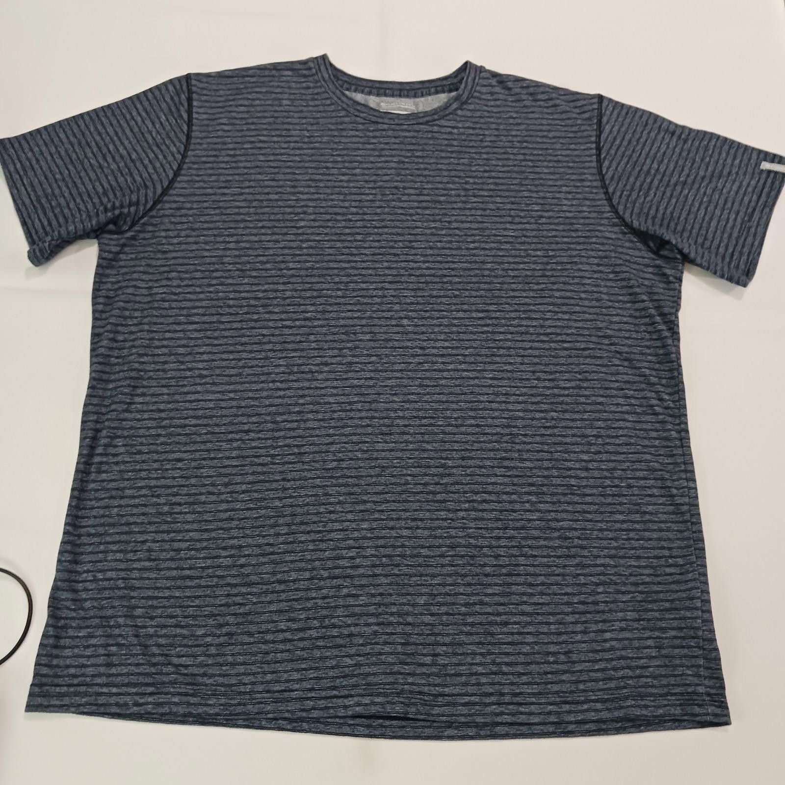 Columbia Columbia Omni-Wick AM6982 Men's Gray Stripes T-Shirt 2XL Size US XXL / EU 58 / 5 - 1 Thumbnail