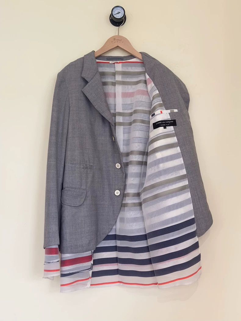 Comme des Garcons Comme Des Garcons Splicing and Deconstructing Suit Jacket Size US S / EU 44-46 / 1 - 3 Thumbnail