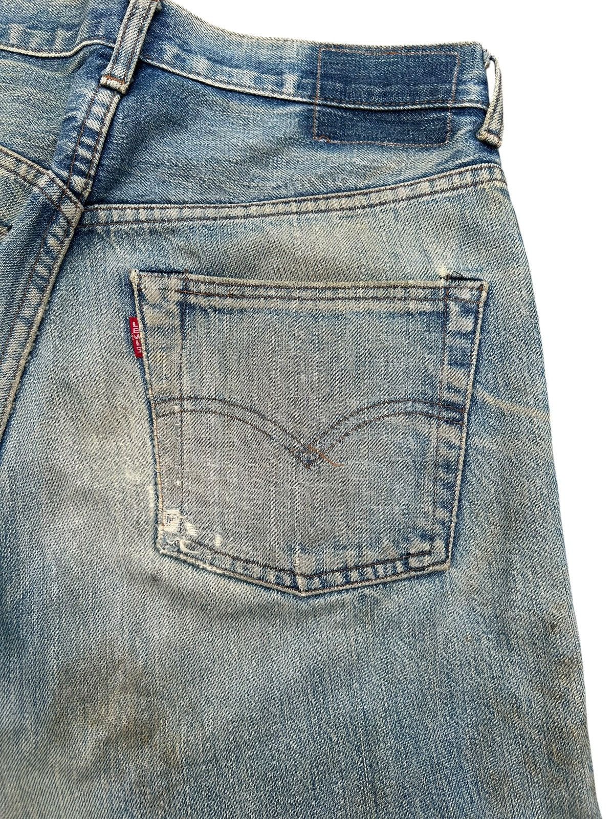 Kapital Thrashed Vintage Levis Big E Selvedge Denim Jeans Size US 29 - 10 Thumbnail