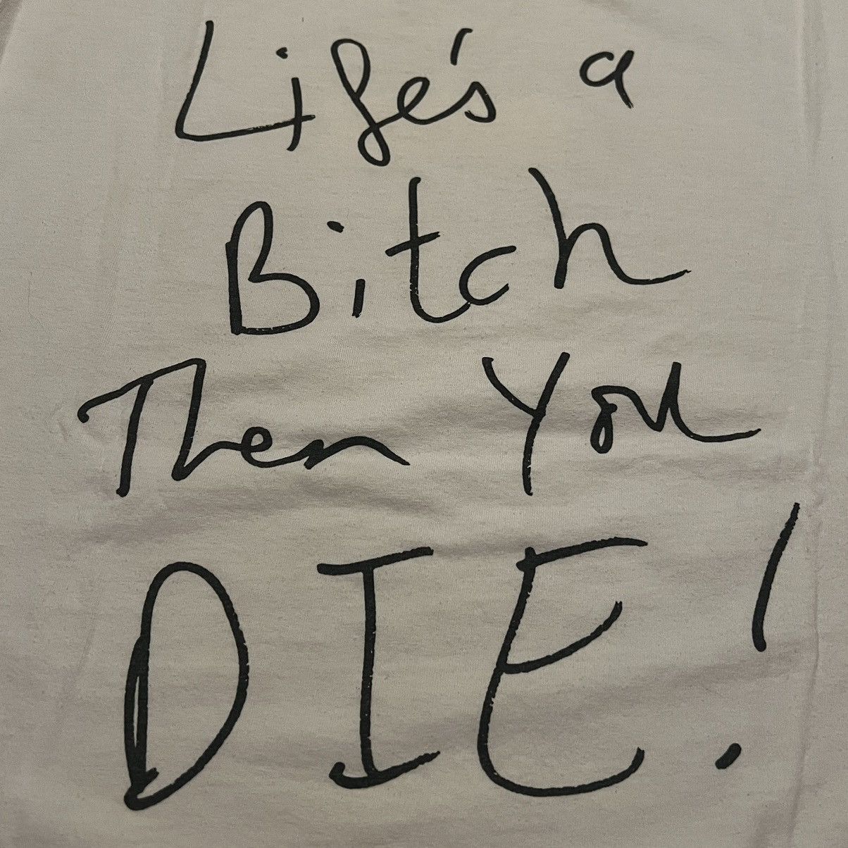 Damien Hirst × Supreme Supreme Damien Hirst Box Logo Tee life’s a bitch t shirt Size US XL / EU 56 / 4 - 22 Thumbnail