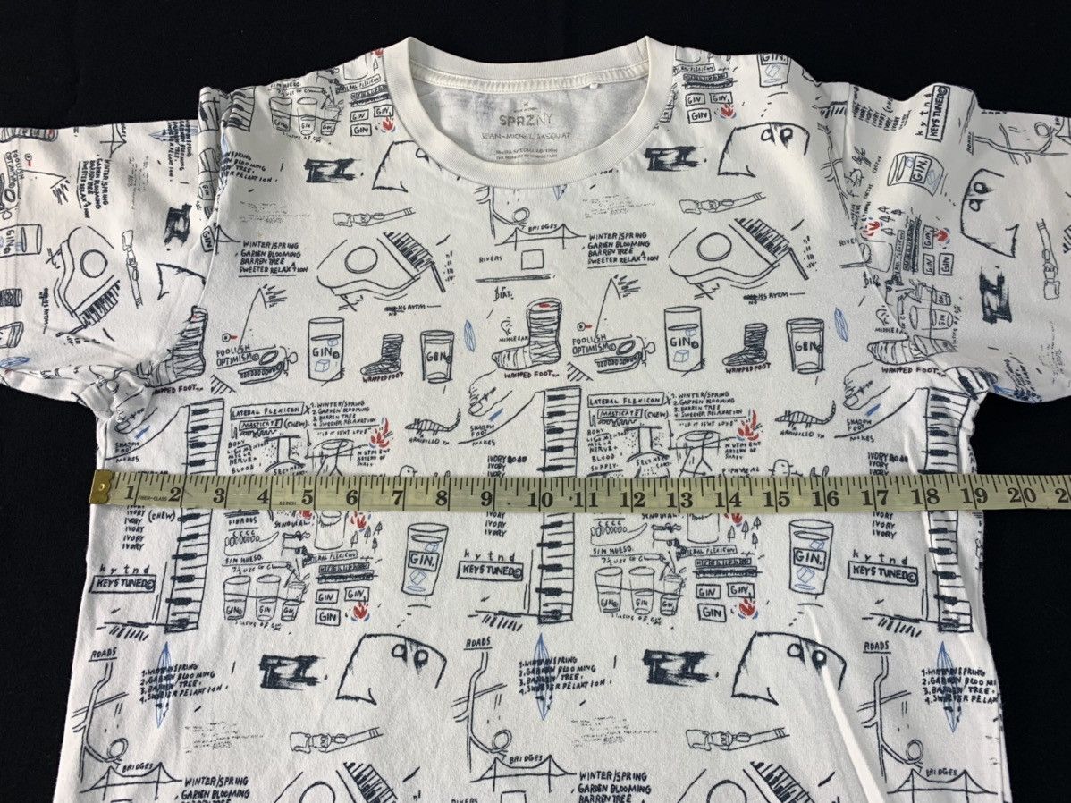 Jean-Michel Basquiat SPRZNY MoMA Jean Michel Basquiat Key Tuned All Over Printed Size US M / EU 48-50 / 2 - 7 Thumbnail