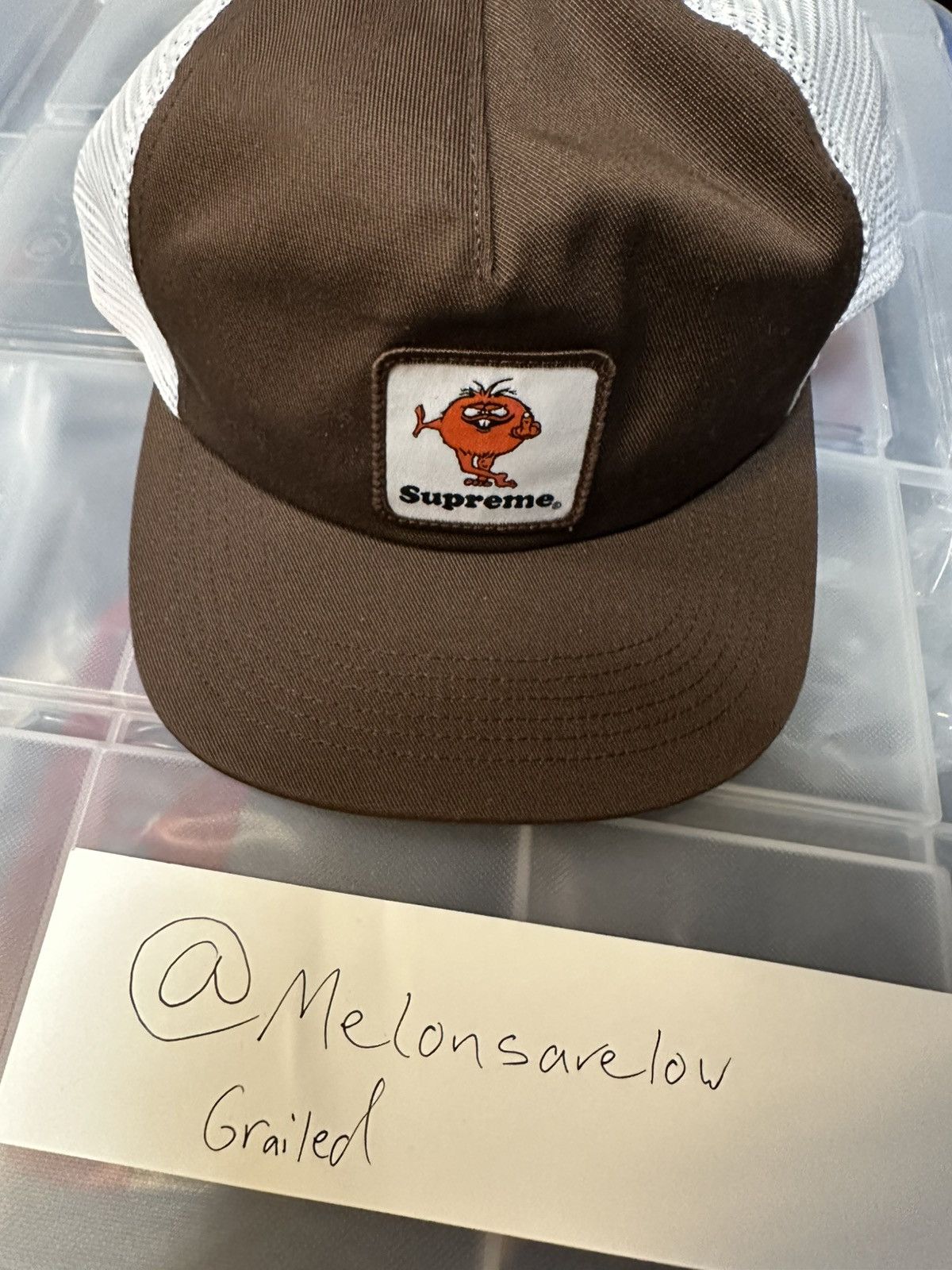 Supreme Gradient Jacquard Denim Mesh Back 5-Panel | Grailed