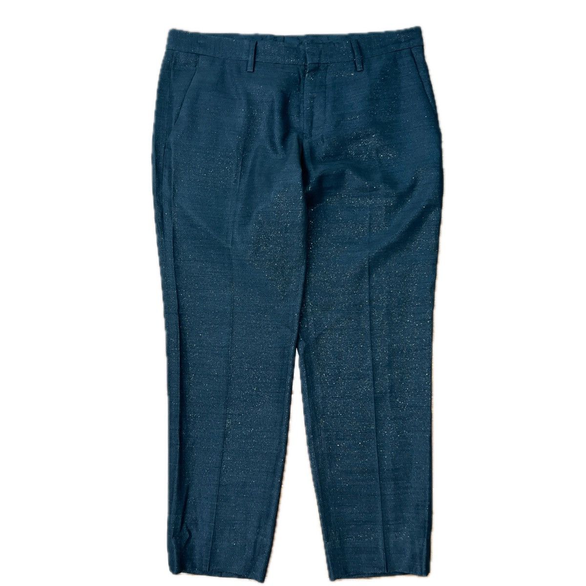 Dolce & Gabbana Dolce & Gabbana Shimmering Pleated Pants Size US 33 - 2 Thumbnail