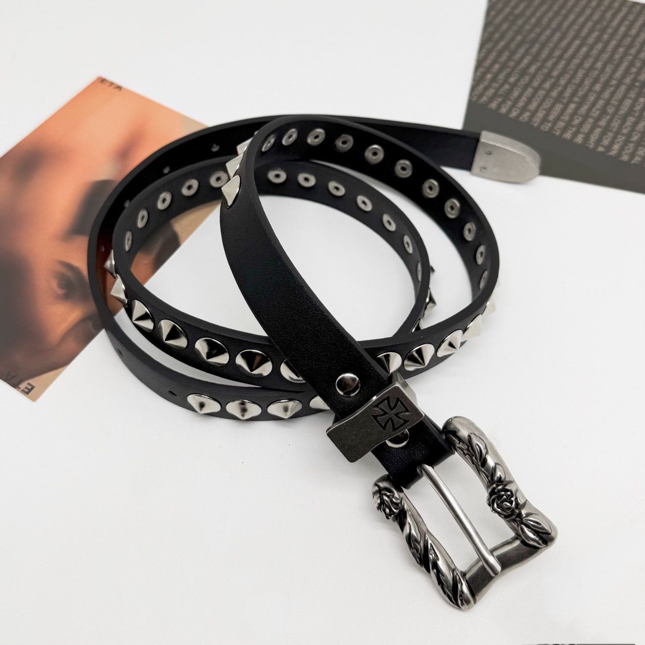 Designer × Japanese Brand Rivet Y2K Belt Size ONE SIZE - 3 Thumbnail