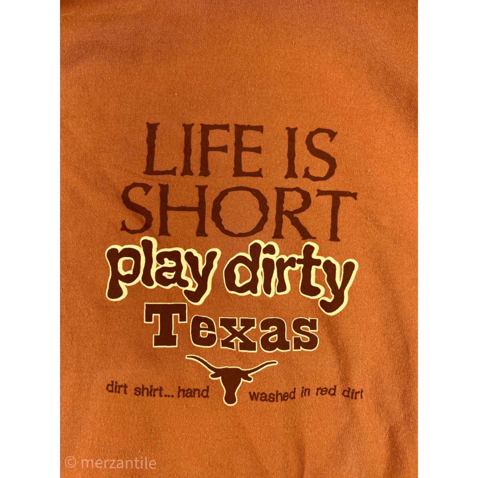 Vintage Real Dirt Adult XL Orange Hoodie Sweater Men Pockets Size US XL / EU 56 / 4 - 3 Thumbnail
