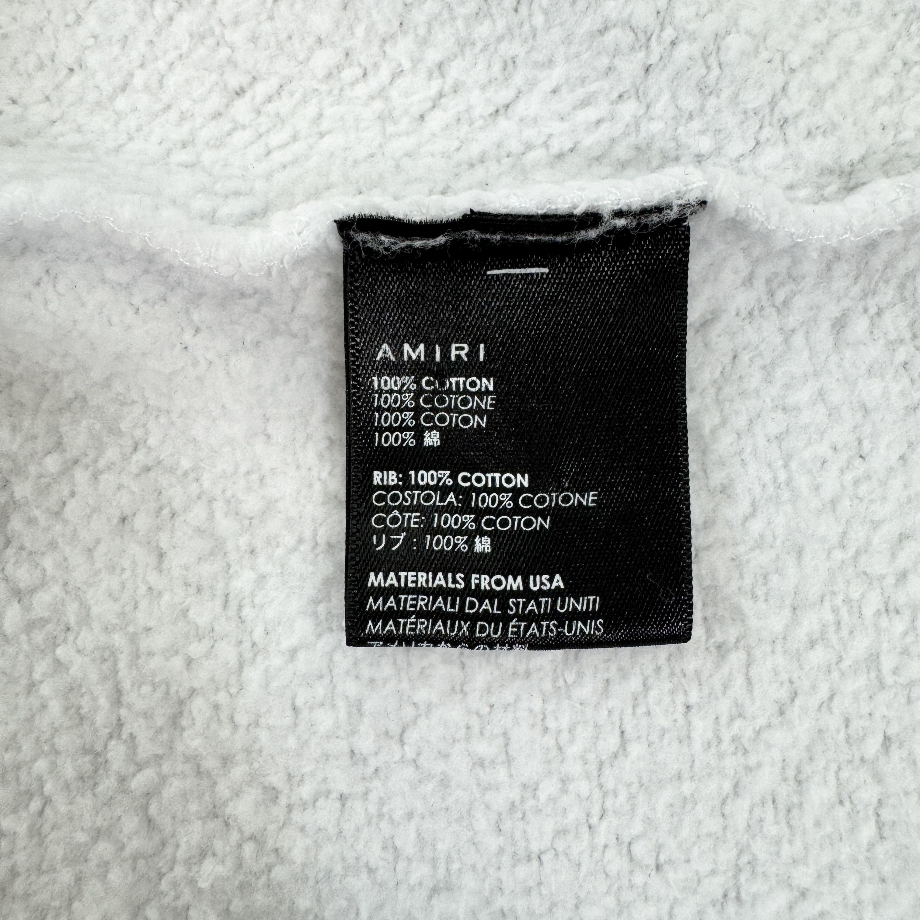 Amiri Amiri Lovers Embroidered Pullover Hoodie In White RRP £550 Size US M / EU 48-50 / 2 - 10 Thumbnail