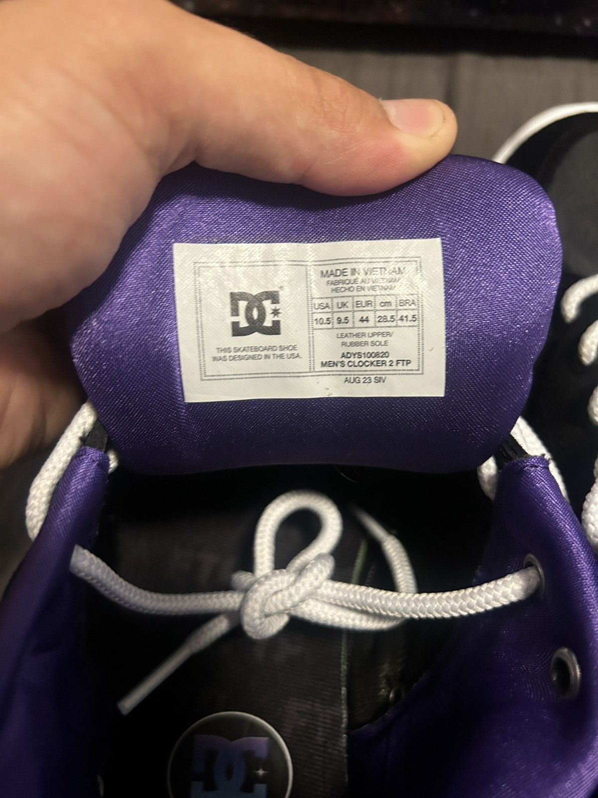DC × Fuck The Population FTPxDCxClocker 2 Size US 10.5 / EU 43-44 - 10 Thumbnail