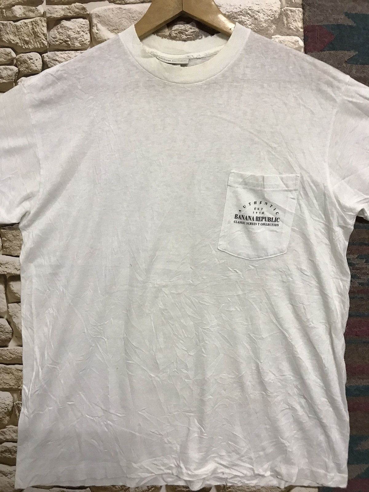 Banana Republic × Vintage Distres Vintage Banana Republic Mape Logo Size US S / EU 44-46 / 1 - 3 Thumbnail