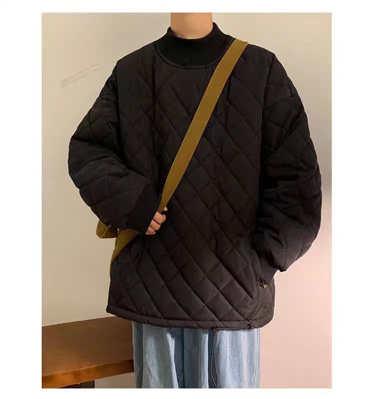 Japanese Brand × Vintage Black utility mock neck quilted padded top puffer Size US M / EU 48-50 / 2 - 7 Thumbnail