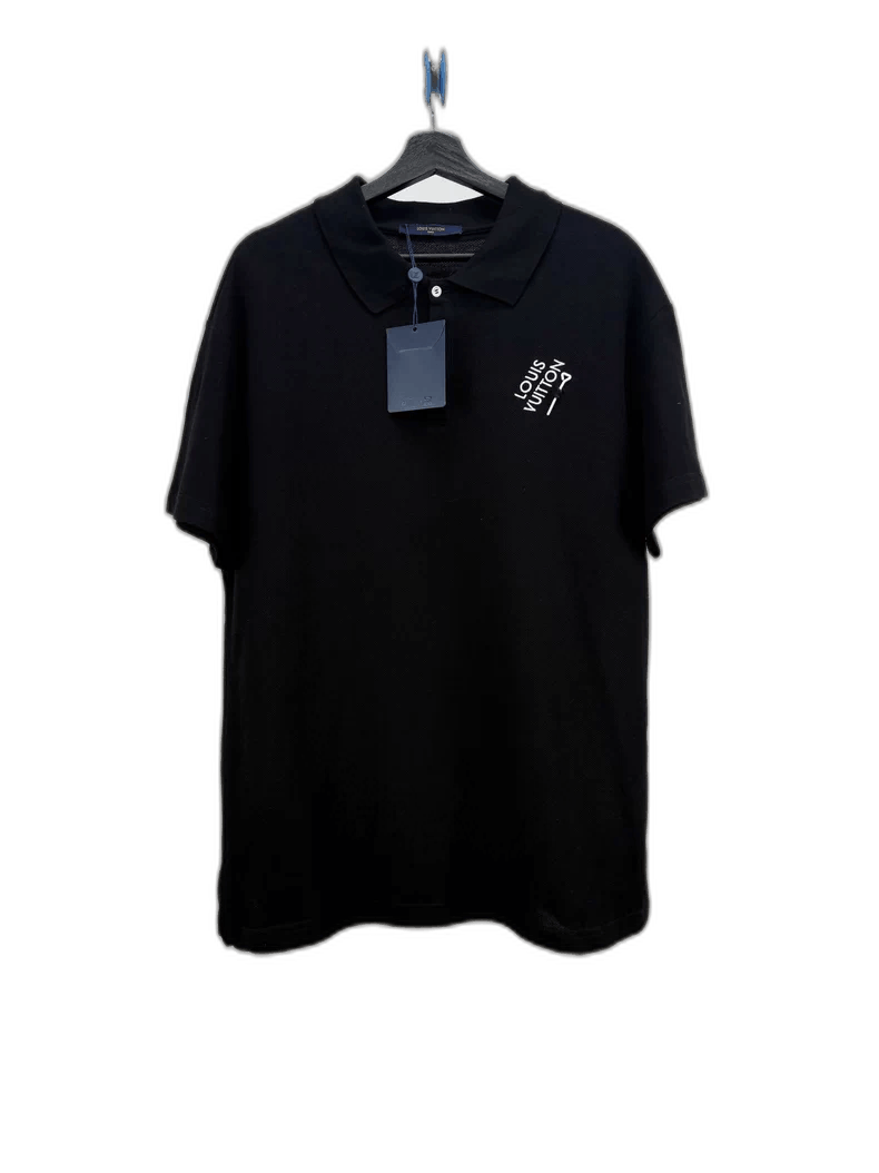 Louis Vuitton Louis Vuitton New Logo Embroidered Polo Shirt Size US L / EU 52-54 / 3 - 1 Thumbnail