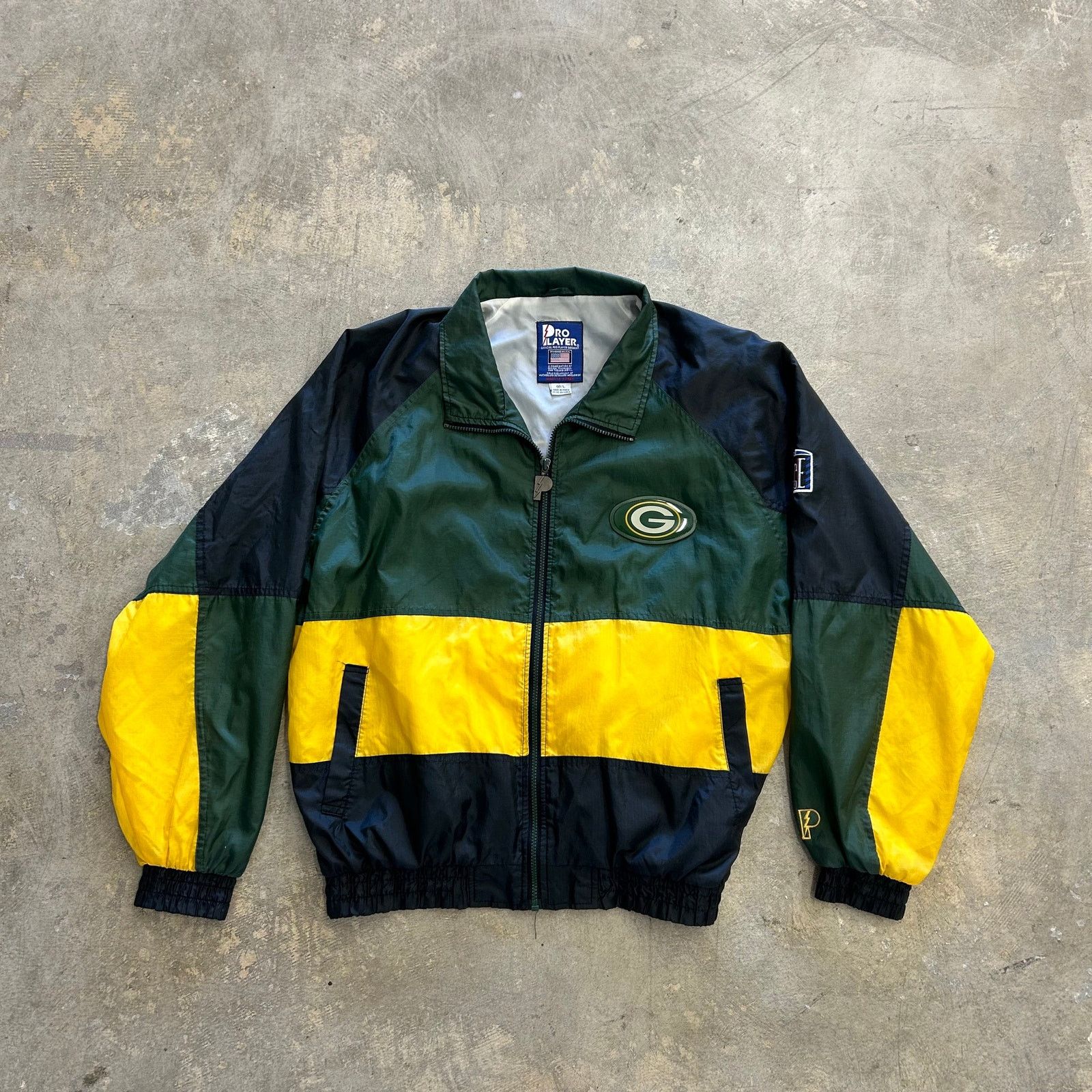 NFL Vintage Green Bay Packers Pro Player Jacket Sz L Size US L / EU 52-54 / 3 - 1 Thumbnail