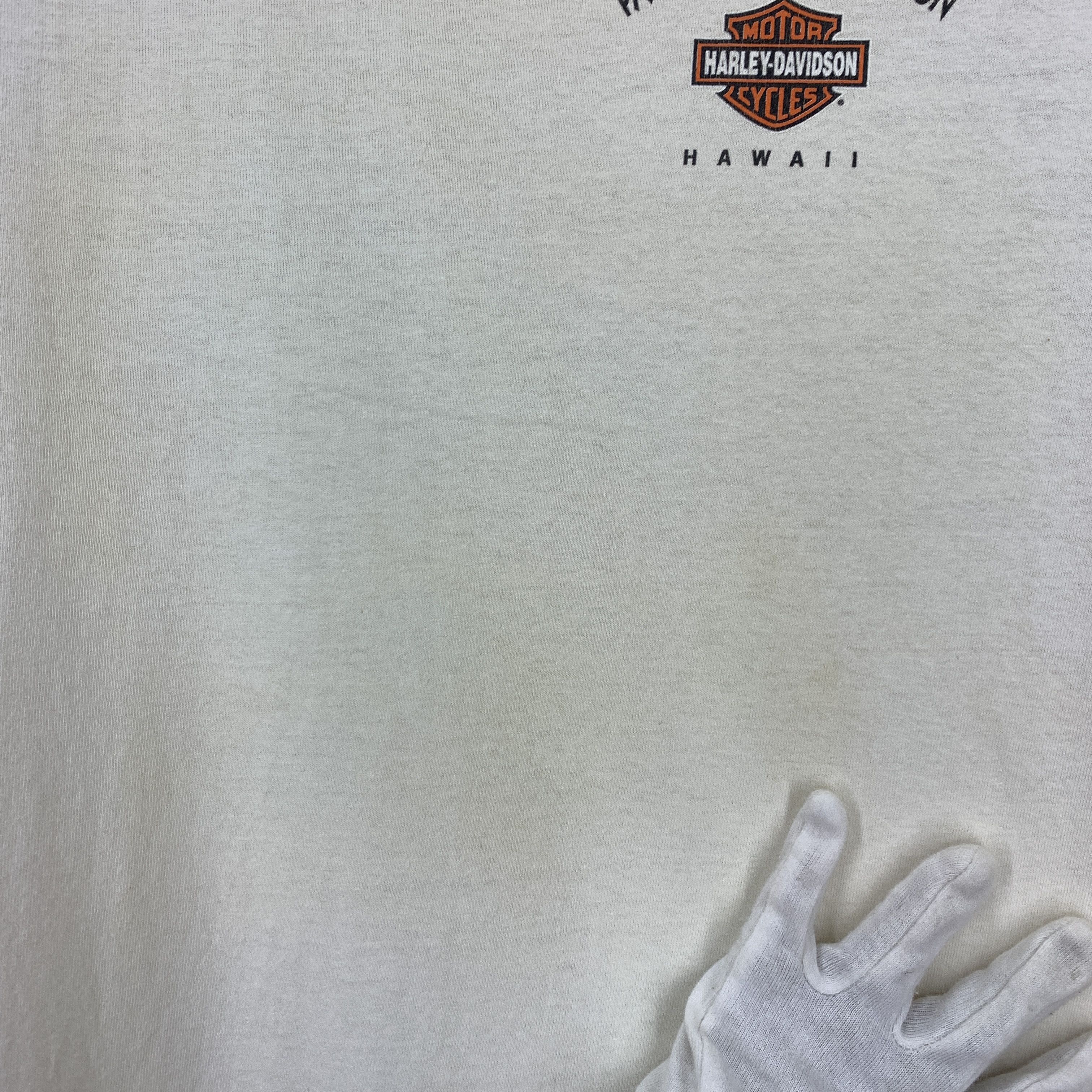 Harley Davidson 90s Vintage PACIFIC HARLEY DAVIDSON T Shirt #1786/07 Size US M / EU 48-50 / 2 - 10 Thumbnail