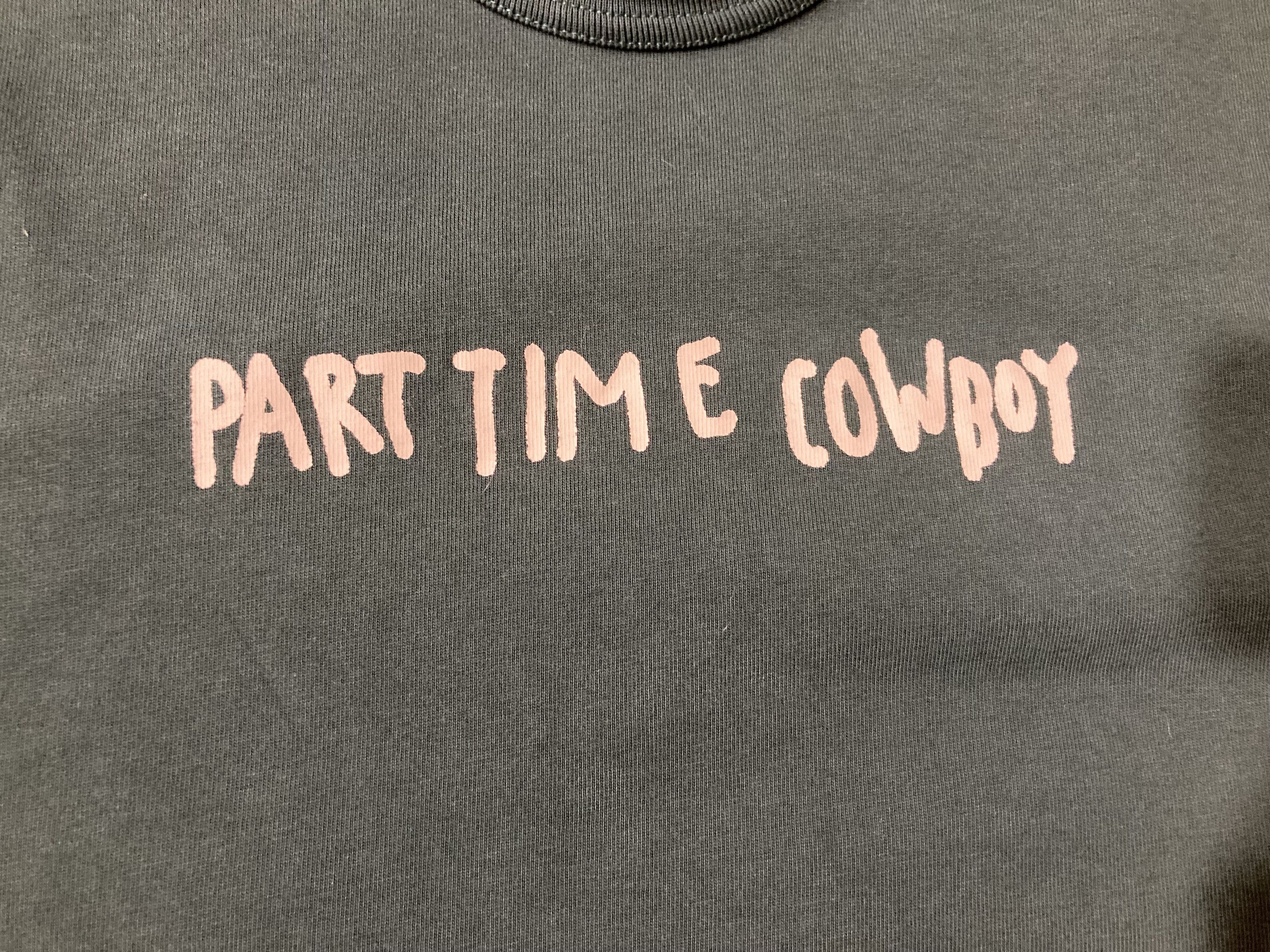 Helmut Lang Helmut Lang Part Time Cowboy Tee Cotton jersey Size US M / EU 48-50 / 2 - 4 Thumbnail