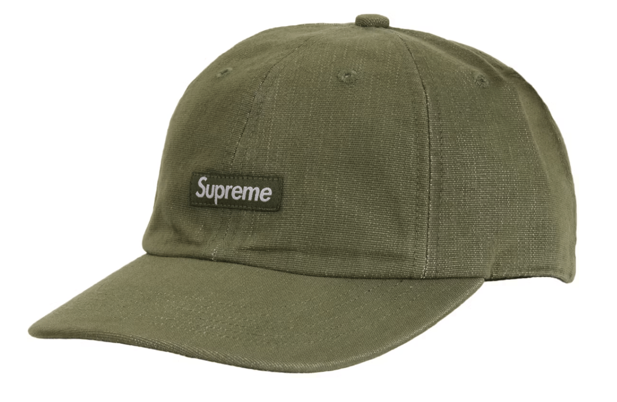 Supreme Supreme Cordura Denim Small Box 6-Panel Olive Sz Adjustable Size ONE SIZE - 1 Thumbnail