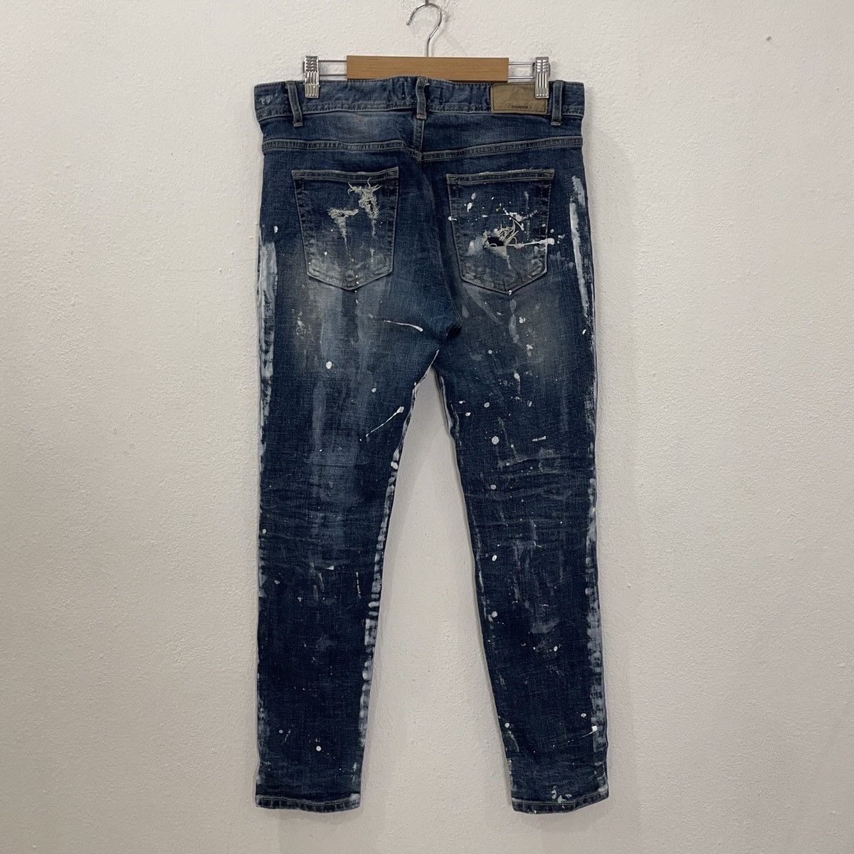 Japanese Brand Vintage Digreen Patchwork Art Denim Jeans Size US 32 / EU 48 - 7 Thumbnail